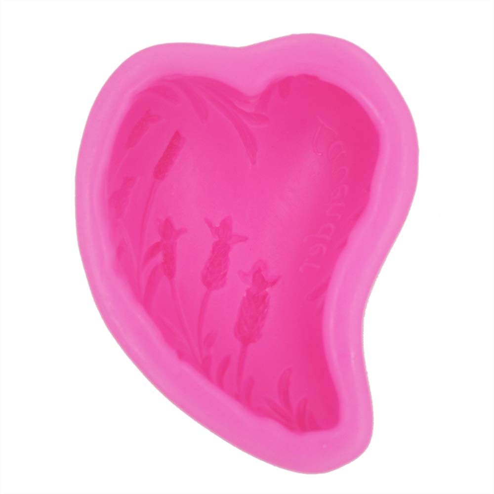 Lavender Silicone Soap Molds for DIY Handmade Soap Making - Perfect for Crafting, Bath Bombs, and Home Decor Gifts