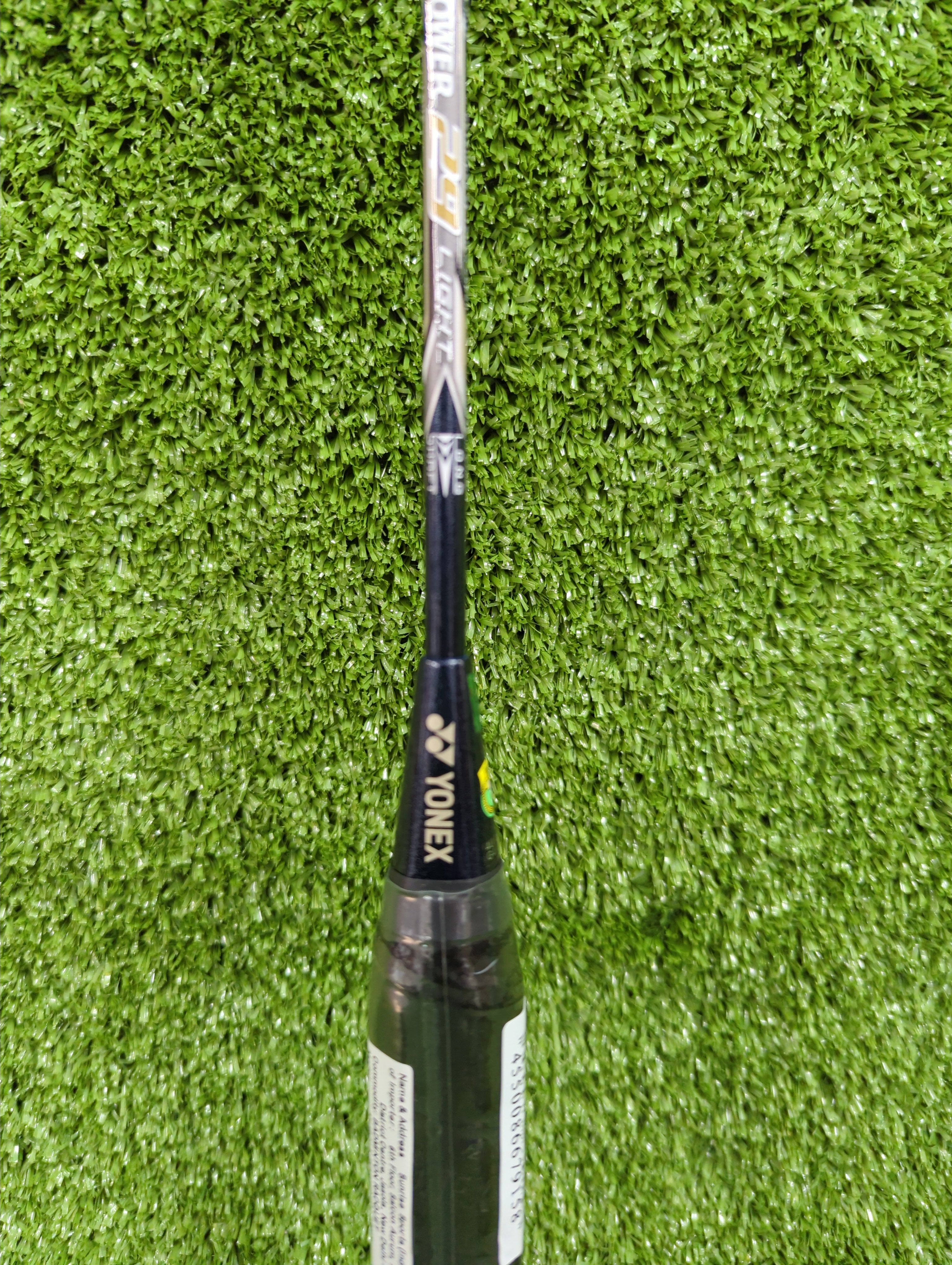Yonex Muscle Power 29 Light Black Badminton Racket - Prestrung Professional Badminton Racquet for Adults & Beginners - Perfect for Indoor/Outdoor Court Play & Training Sessions