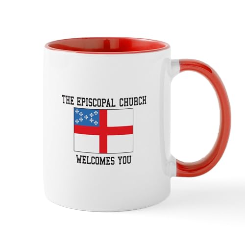 White/Red Inside - The Episcopal Church Welcomes You Mugs
