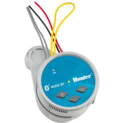 Hunter Industries NODE BT 200 2-Station Bluetooth Battery Controller for Sprinkler Systems - Wireless Irrigation Control for Lawns & Gardens (No Solenoid) - Perfect for Smart Home & Water Conservation