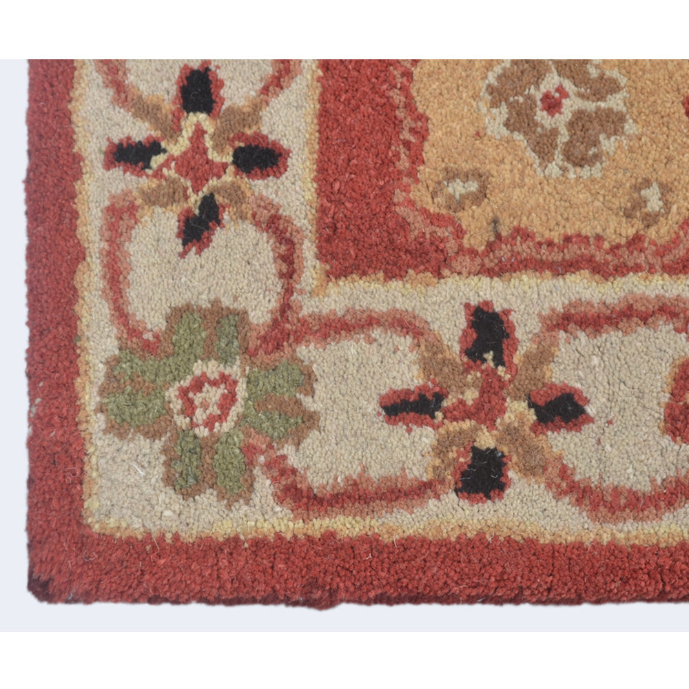 Handmade Sarugh Hand Tufted Wool Rug - Soft & Durable Persian-Style Area Rug for Living Room, Bedroom, or Office Decor