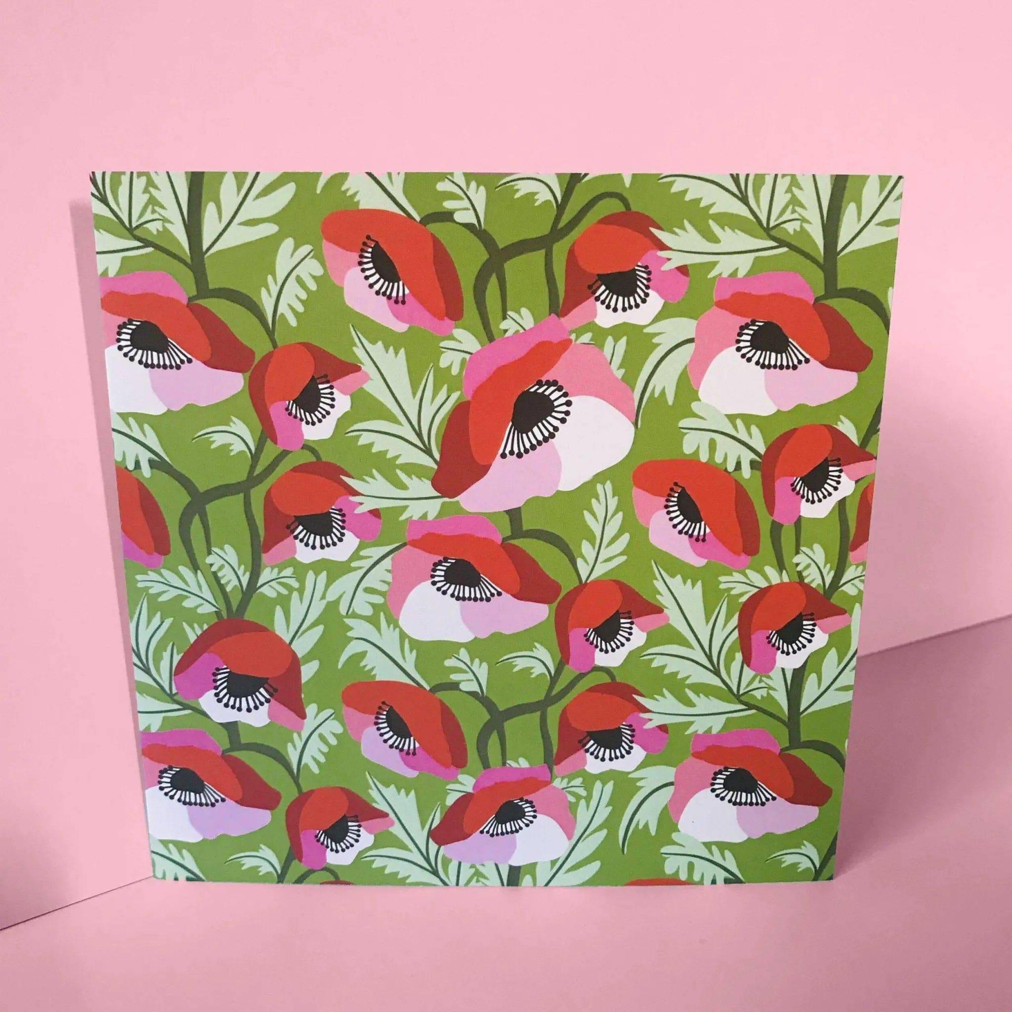 Floral Art Greeting Card Set - 12 Handmade Watercolor Flower Cards with Envelopes | Perfect for Birthdays, Anniversaries & Thank You Notes | Elegant Stationery Gift for Women & Friends