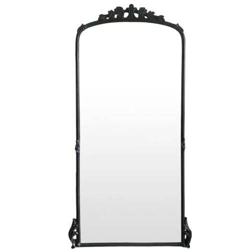Bella Vita Full Length Mirror - Aged Black 190cm Floor Mirror for Bedroom, Living Room & Dressing Room | Elegant Home Decor & Vanity Mirror