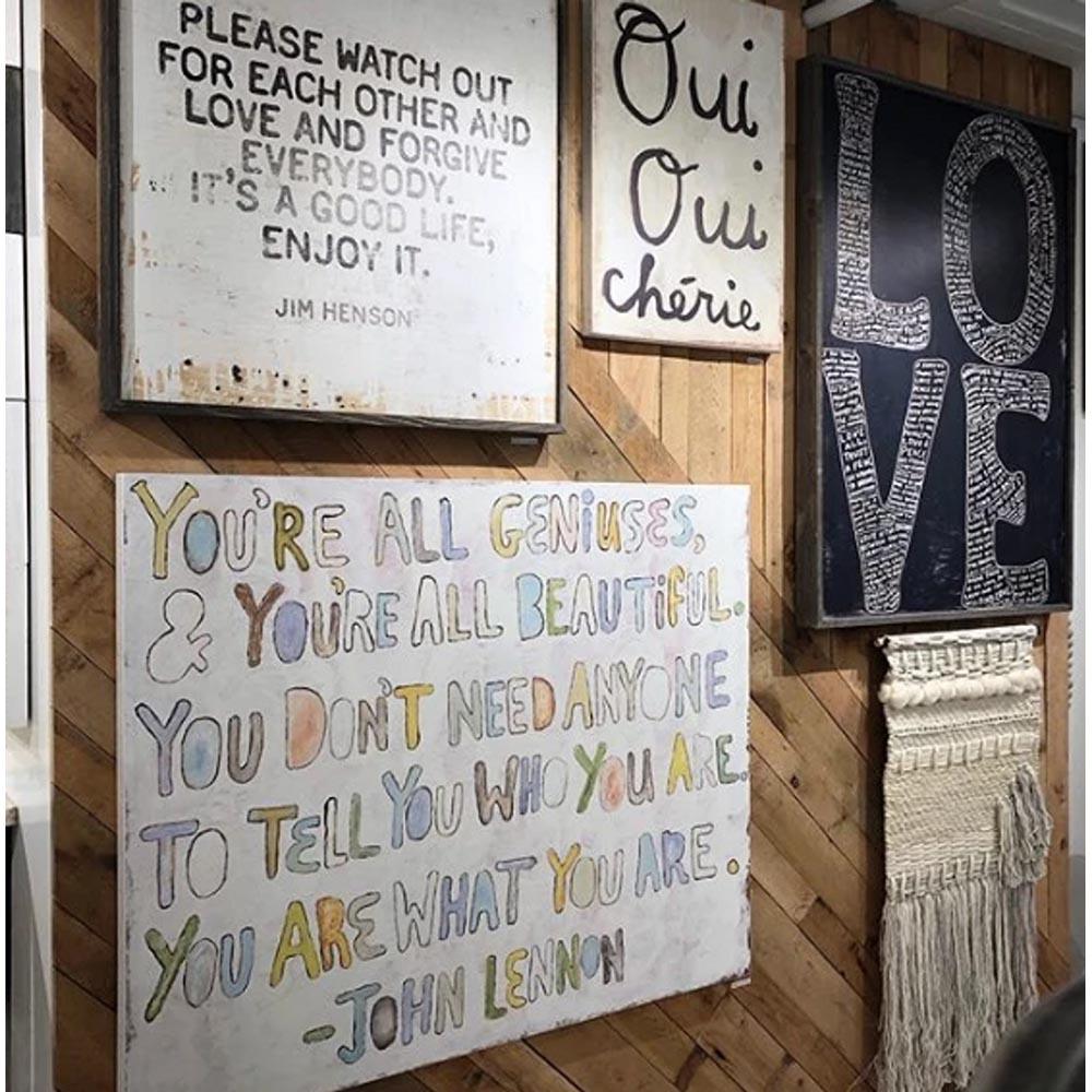 You're All Geniuses Inspirational Art Print - Motivational Wall Decor for Home, Office & Classroom