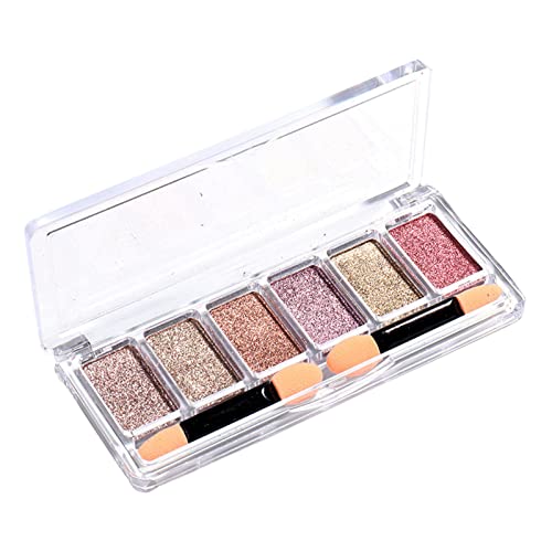6-Color Nail Magic Mirror Powder Set - Earthy Gold & More for Stunning Nail Art Designs | Perfect for Salon, DIY Manicures & Special Occasions
