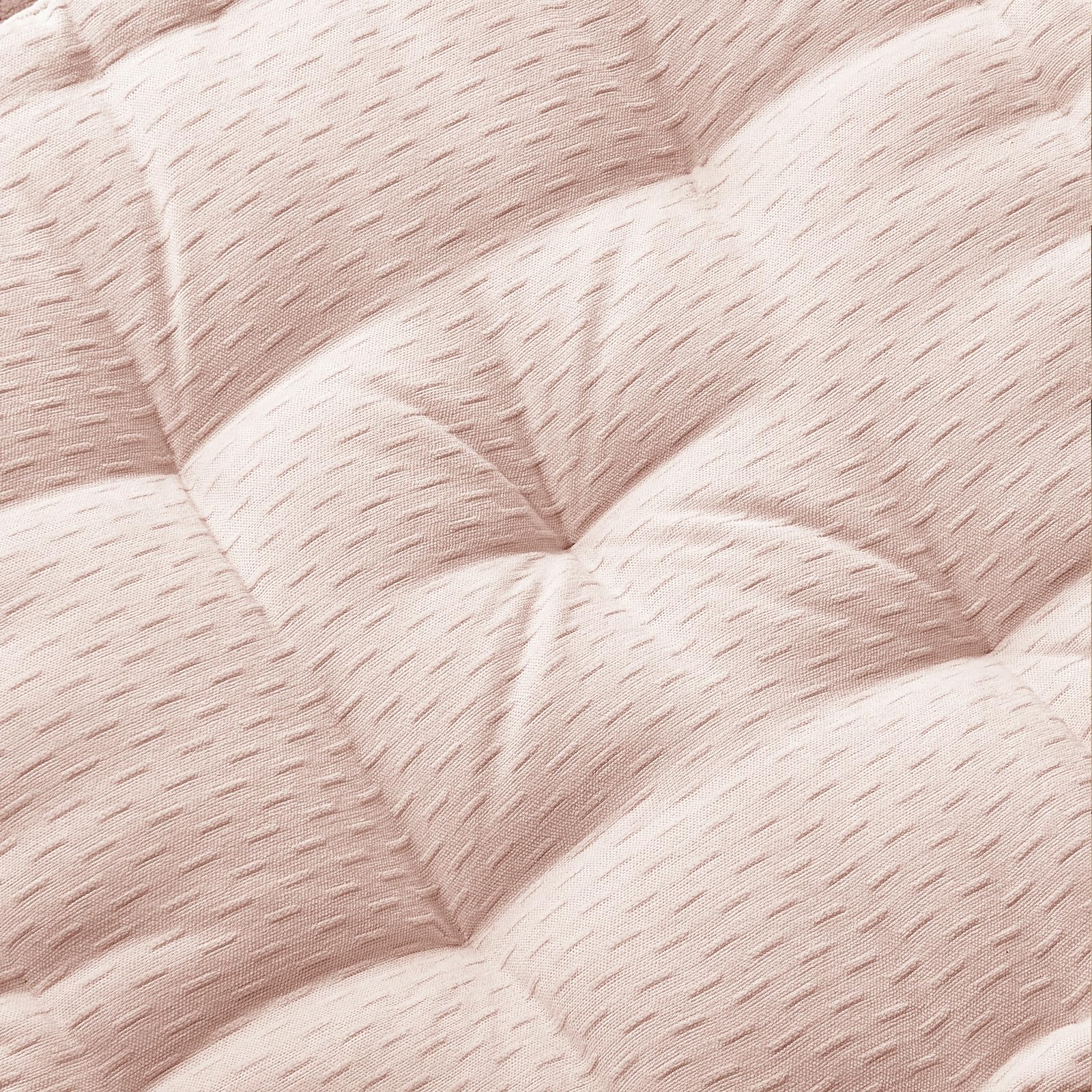 Getmo 20x20 Inch Large Square Meditation Floor Pillow - Thick Chenille Yoga Cushion for Adults, Comfortable Floor Seating for Living Room, Balcony, Outdoor & Tatami (Pink) | Perfect for Yoga, Meditation, Lounging & Relaxation
