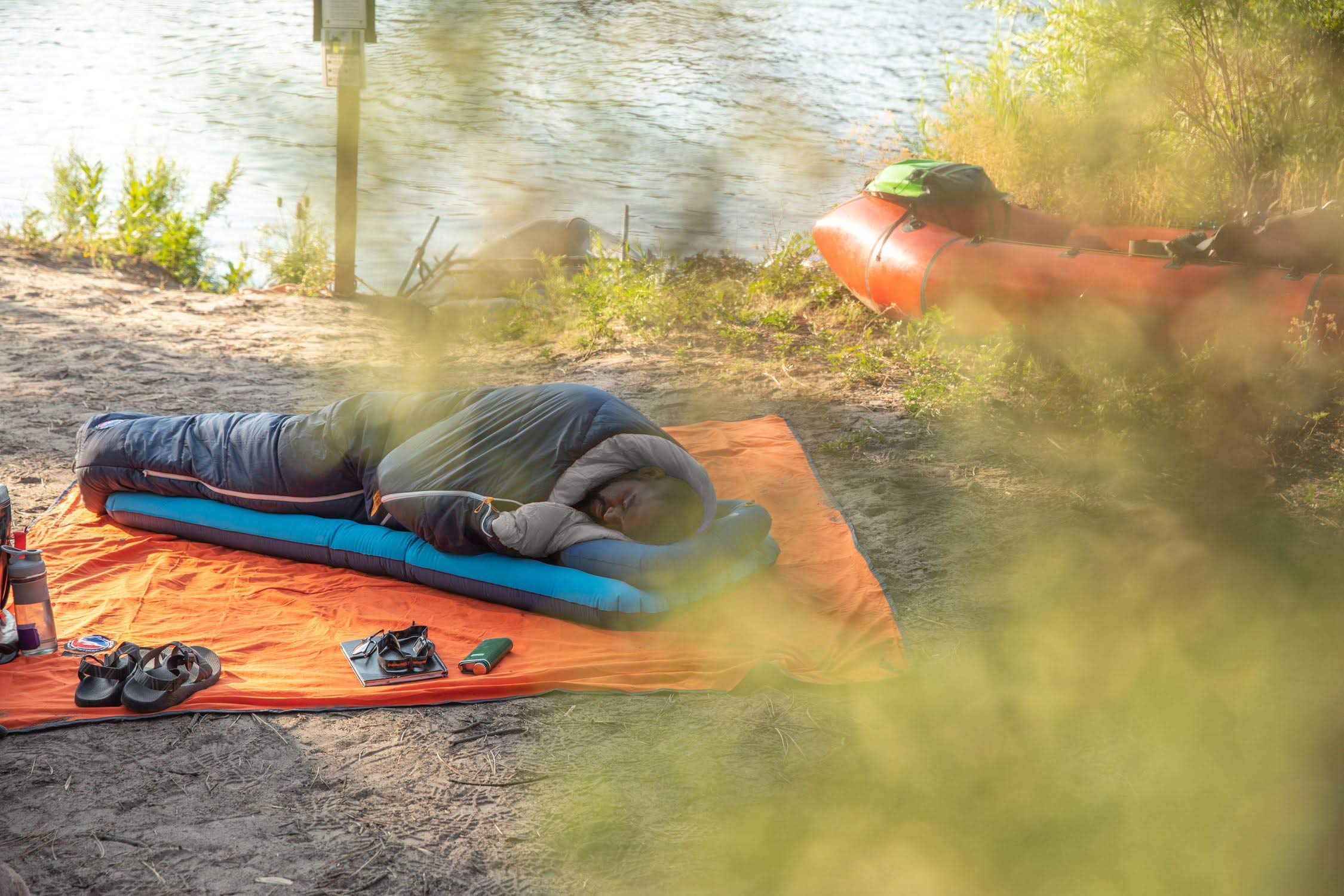 Big Agnes Sidewinder Camp Sleeping Bag - Lightweight & Waterproof for Backpacking, Hiking & Outdoor Adventures | 3-Season Comfort for Camping Trips