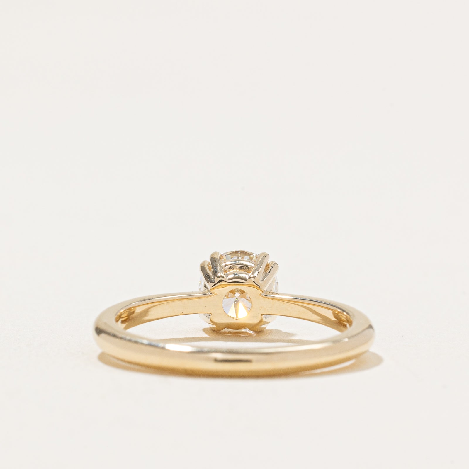 100 Ways Solitaire Diamond Ring | 0.83 Carat Round Cut Diamond Engagement Ring for Women | Perfect for Proposals, Weddings & Anniversary Gifts