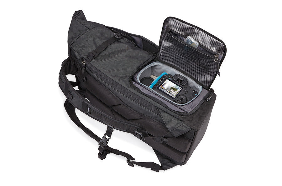 Thule Covert DSLR Rolltop Backpack - Waterproof Camera Bag for Travel & Photography - Perfect for Hiking, Commuting & Outdoor Adventures