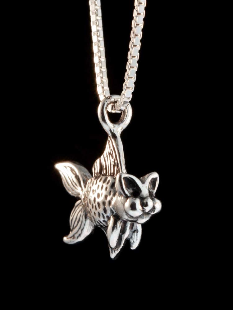 Silver Catfish Pendant Necklace - Ocean Fish Jewelry for Women - Perfect for Beach Parties, Casual Wear & Unique Gifts
