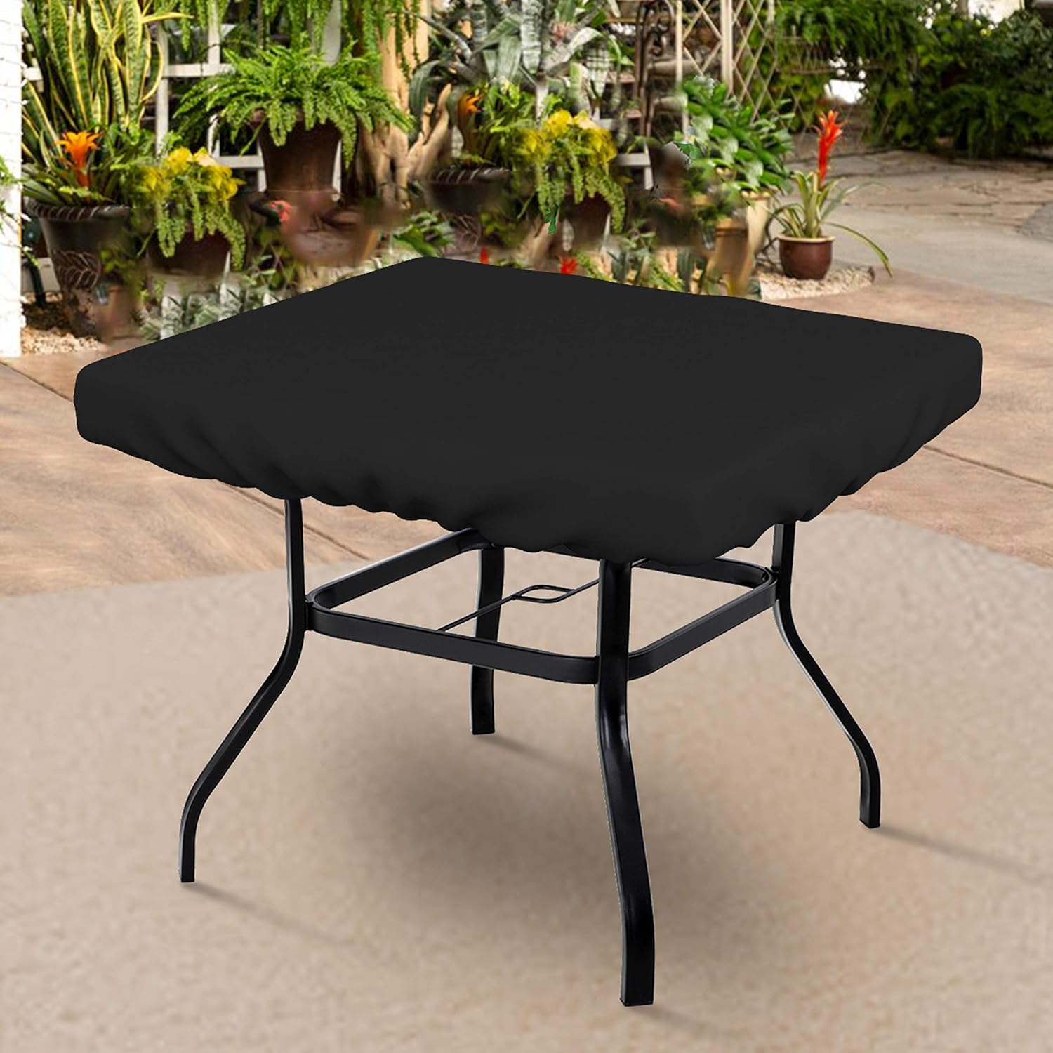Heavy Duty 18 Oz Waterproof UV & Weather Resistant Square Table Cover - 24
