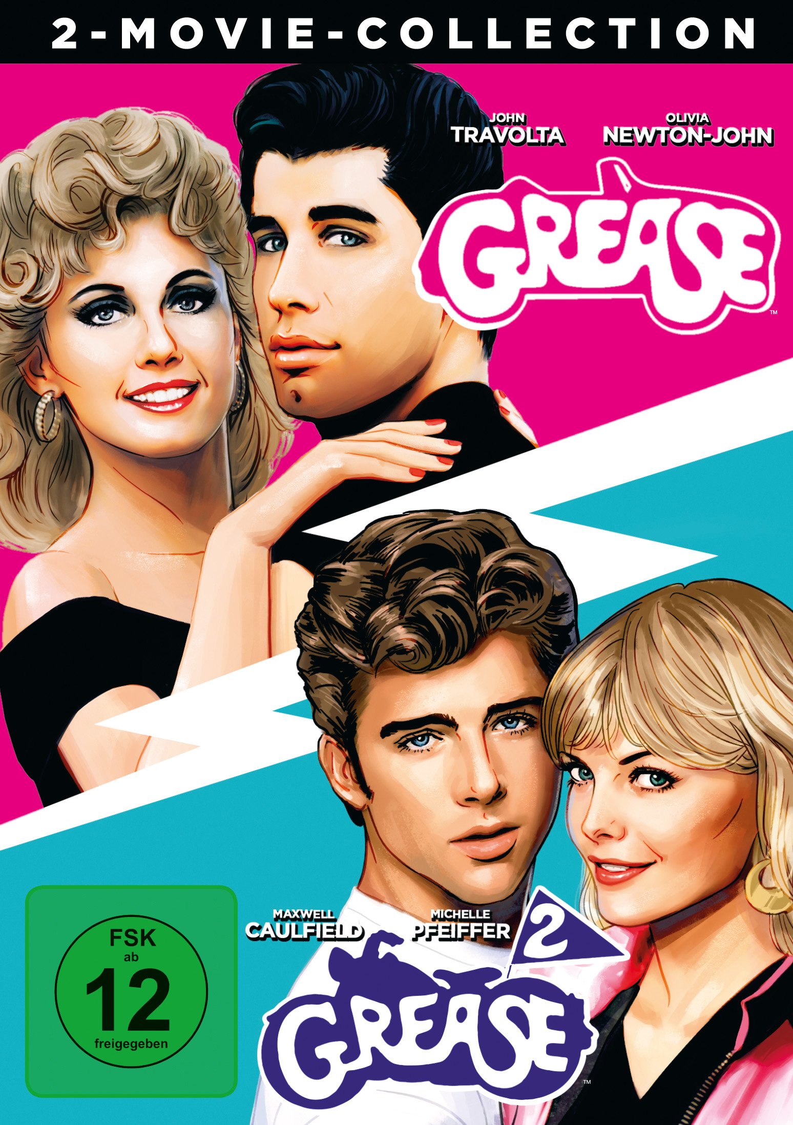 GREASE-BOX/REPLENISHMENT - MOV [DVD] | Classic Musical Movie | Perfect for Movie Nights & 70s Nostalgia Fans