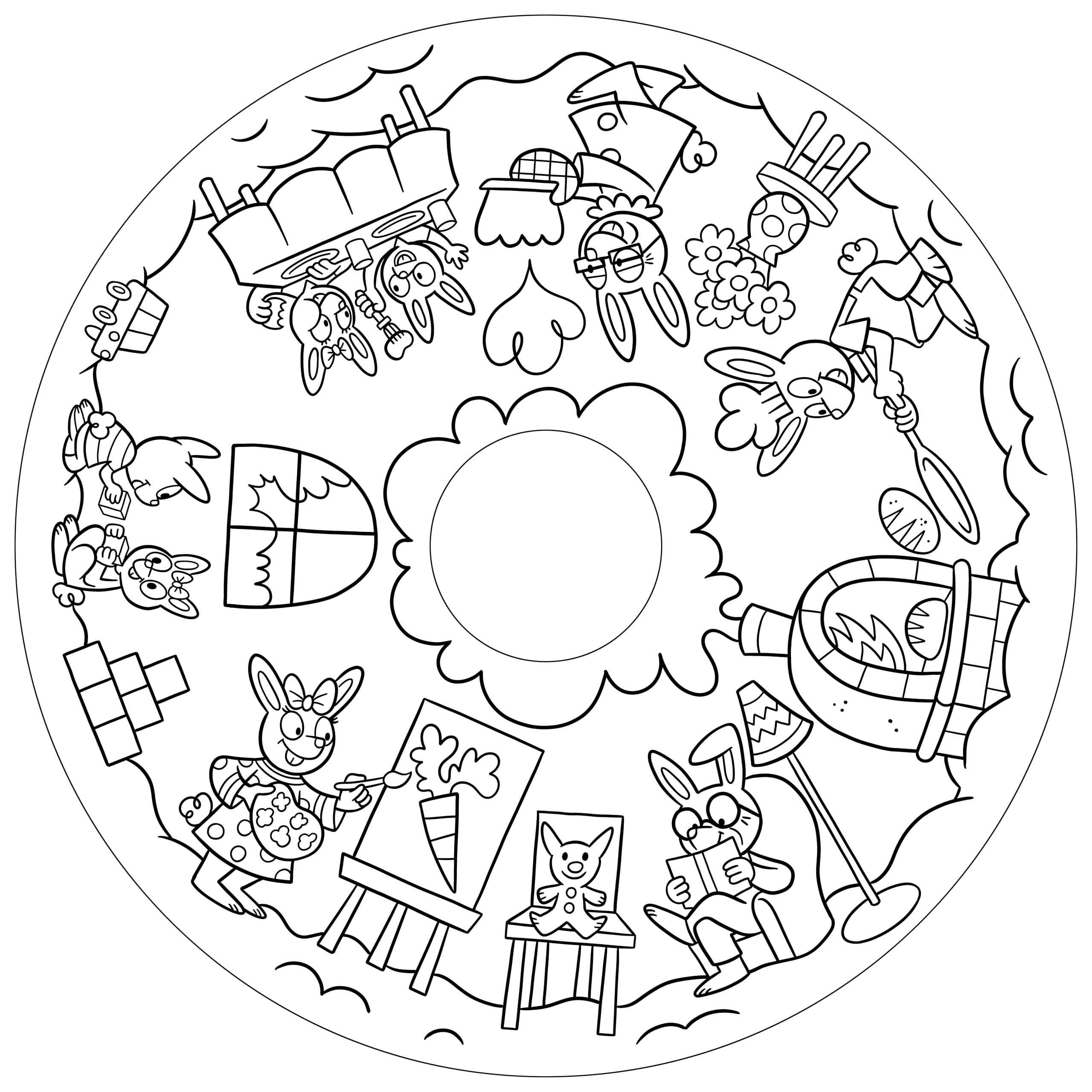 Drawin'table Home Edition 20页可替换绘画纸套装 - 儿童创意绘画工具，适合家庭、学校及亲子互动场景