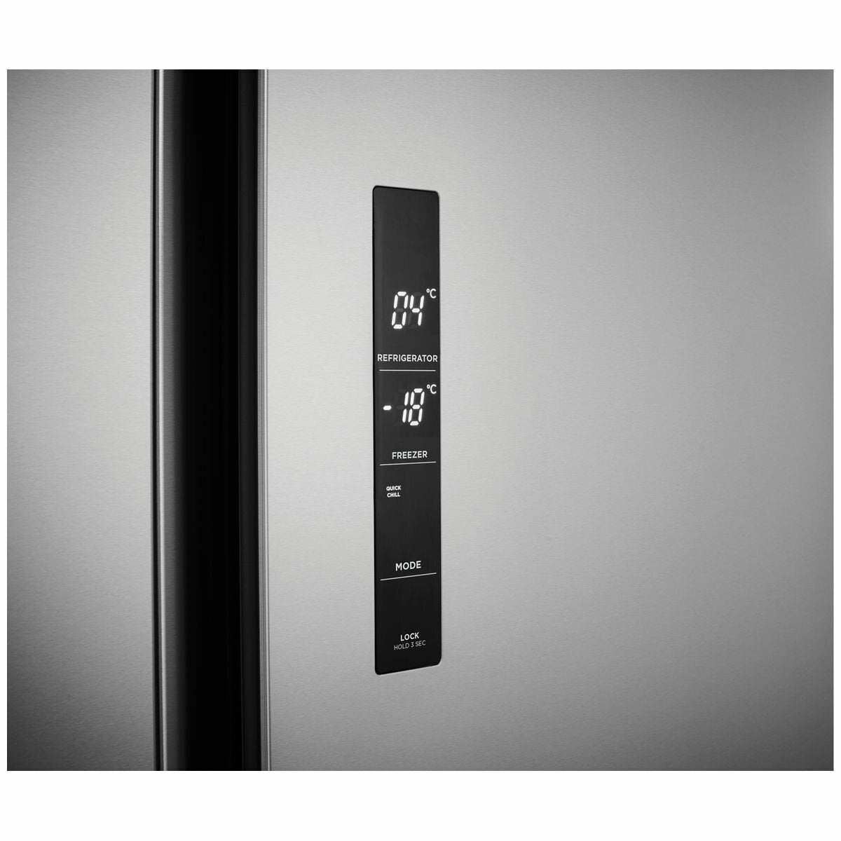 Westinghouse 624L Side by Side Refrigerator in Silver - WSE6630SA | Energy Efficient Large Capacity Fridge for Home, Kitchen & Office Use