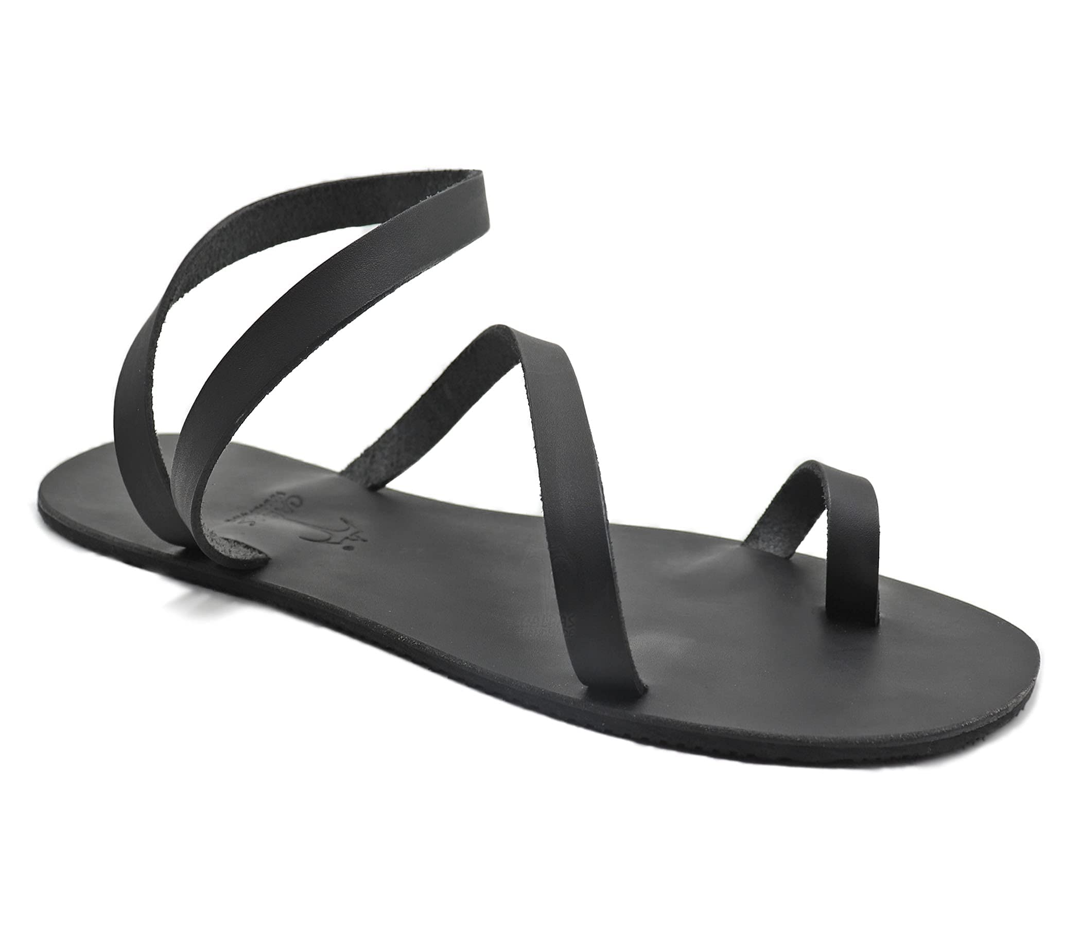 Minimalist Leather Barefoot Sandals for Men - Comfortable Greek Style Gay Sandals - Perfect for Beach, Vacation & Summer Walking - BALI