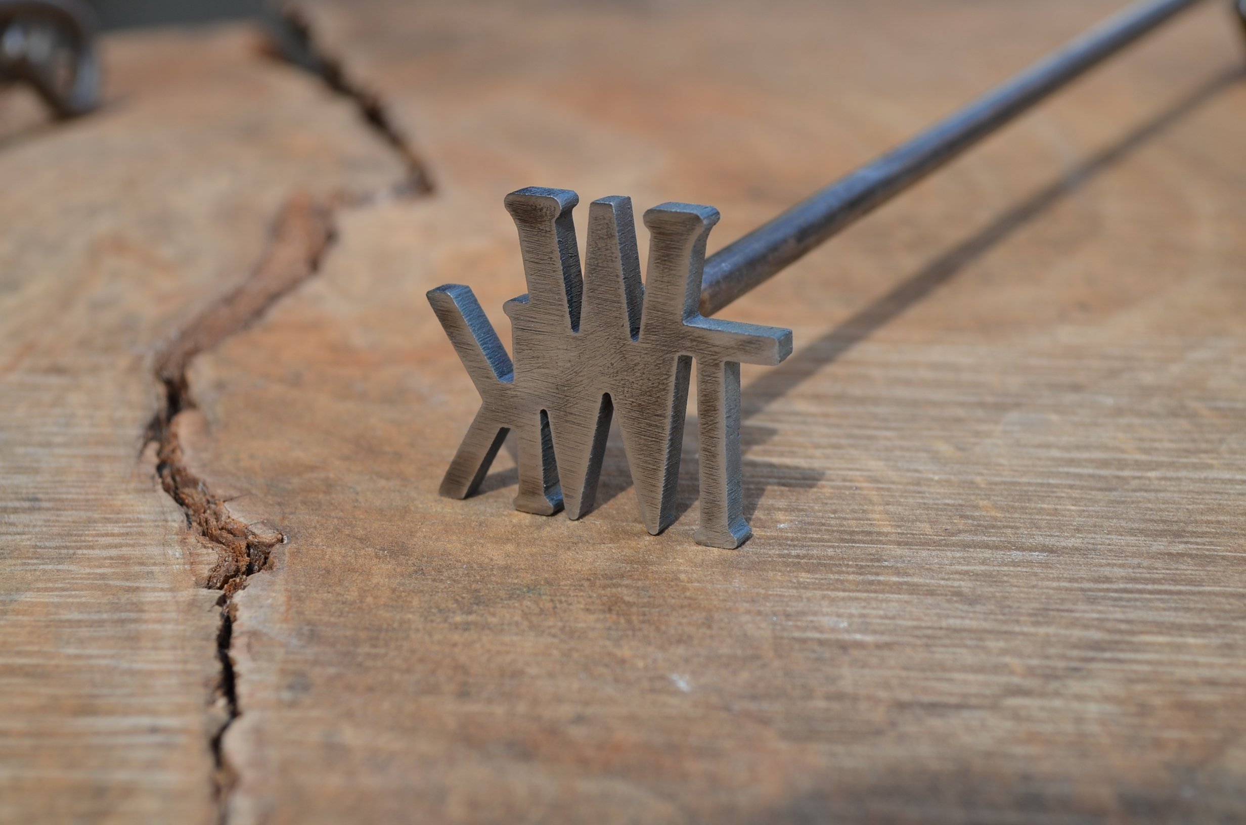 Custom Monogram Branding Iron - Personalized Wood & Leather Branding Tool - Perfect for DIY Crafts, Woodworking, and Father's Day Gifts - Great for Wood Burning, Leather Crafting, and Homemade Projects