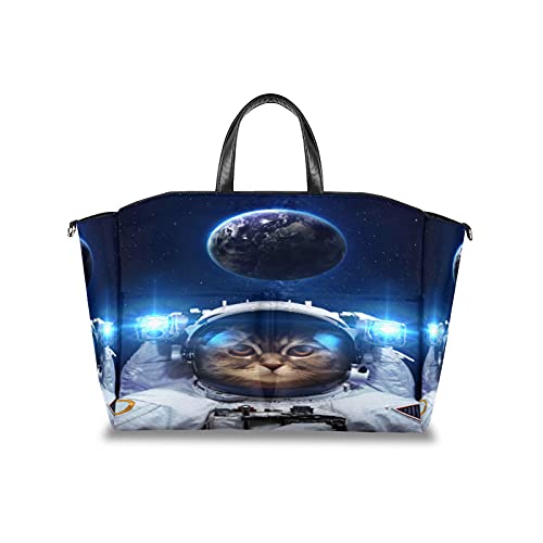 **Premium Large Diaper Bag Tote for Moms - Multi-Function Waterproof Baby Travel Bag with Adjustable Stroller Straps, Space-Themed Design - Perfect for Daycare, Travel & On-the-Go Parenting**