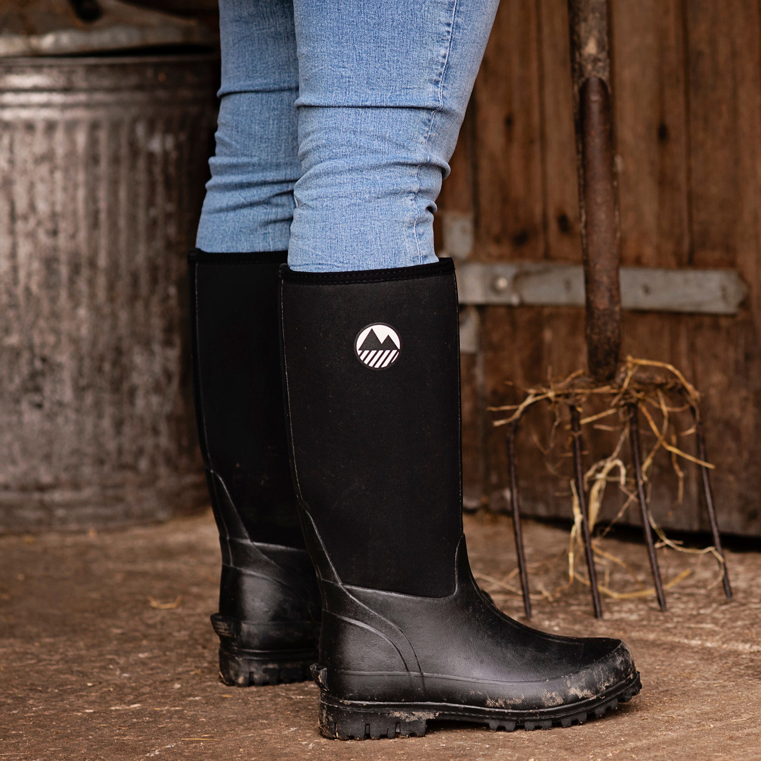 Women's Waterproof Neoprene Wellington Boots - Comfortable Rain Boots for Women - Perfect for Gardening, Hiking & Outdoor Activities