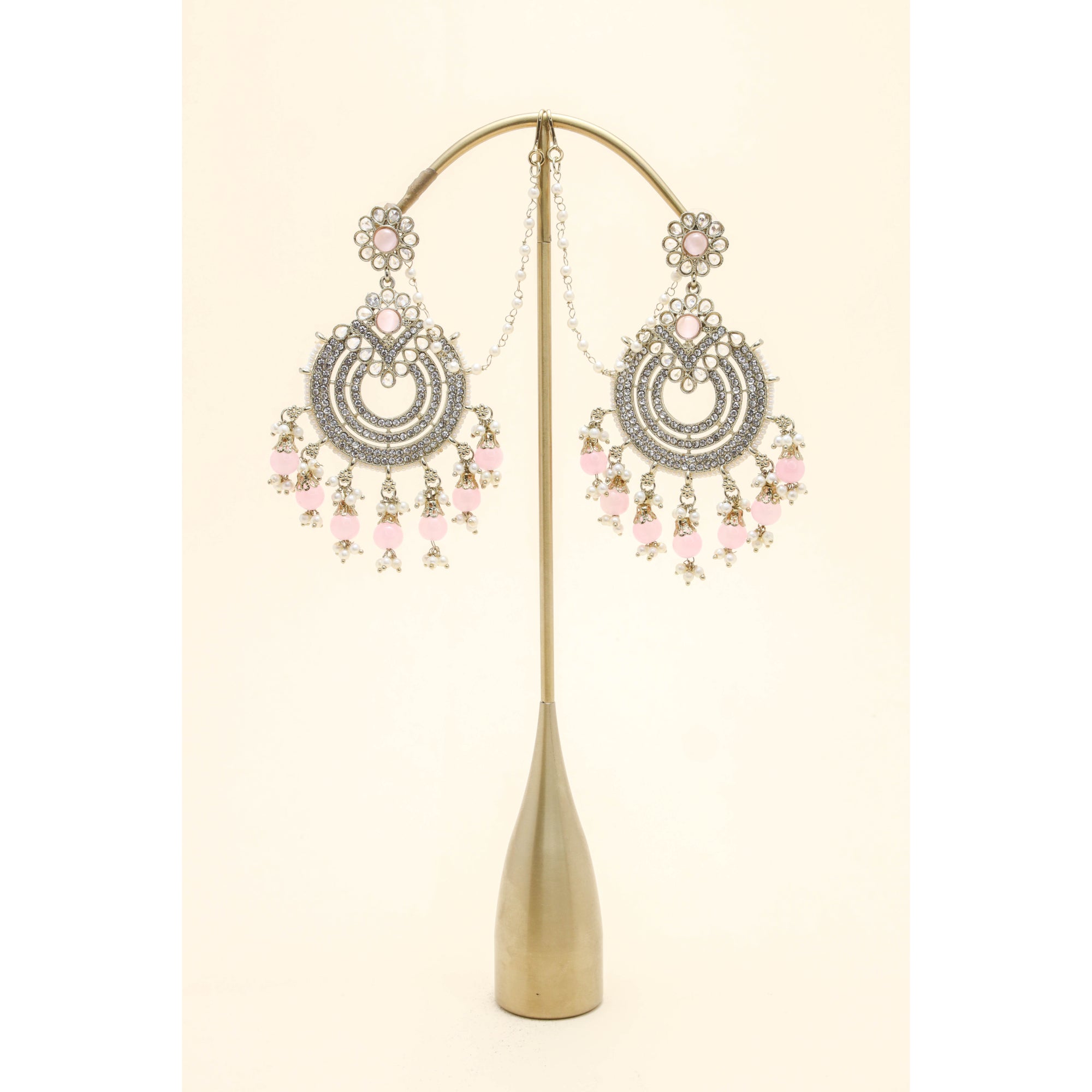 ISHIRA Stone Earrings - Handmade Boho Jewelry for Women, Natural Gemstone Dangle Earrings | Perfect for Casual Wear, Parties & Gifts