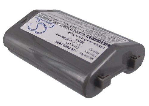 10.8V EN-EL18 EN-EL18a Replacement Battery Compatible with Nikon D5, D810A, D4S, D850, D800, D800E, D4, D500, D810 DSLR Cameras - Perfect for Professional Photography & Travel Shooting