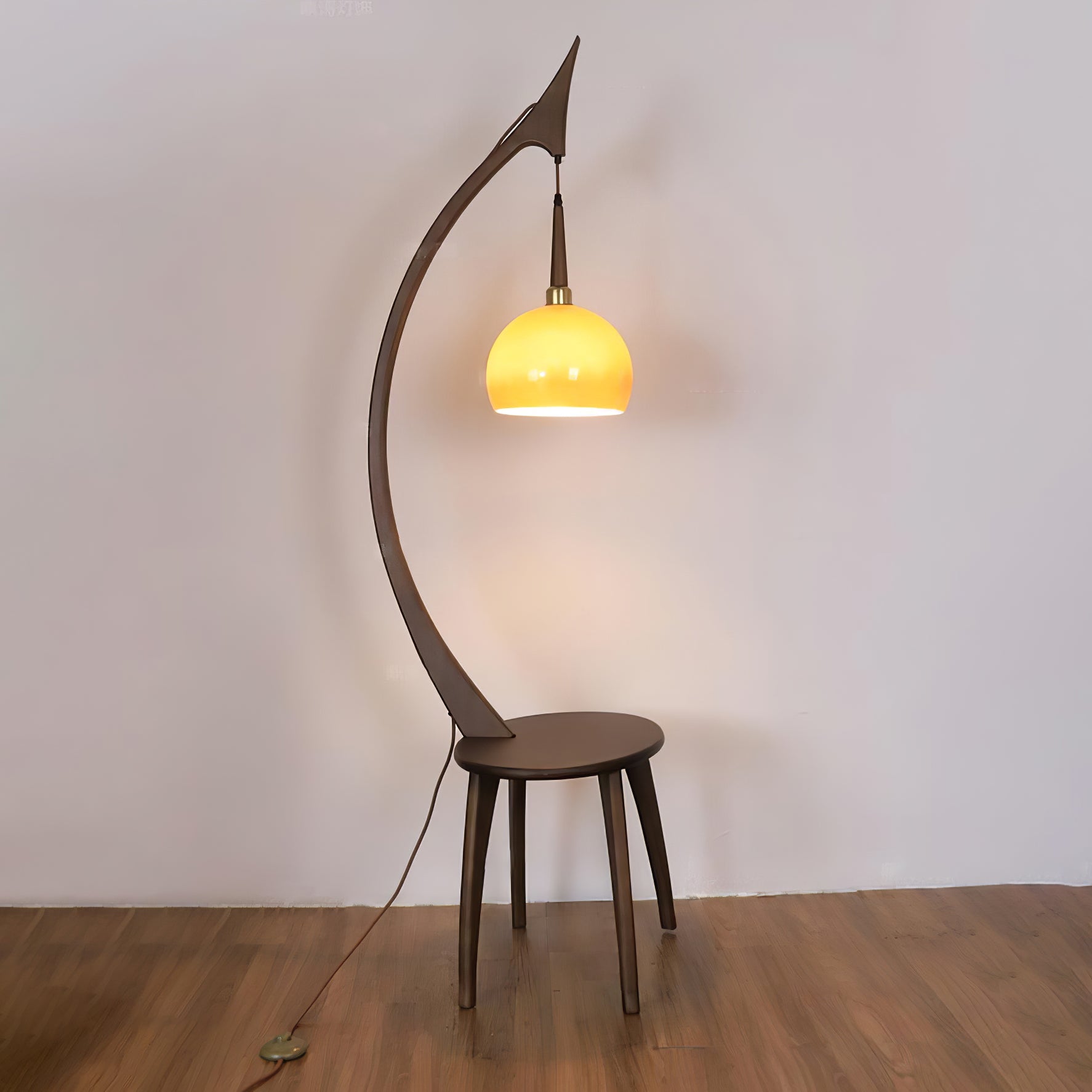 Arc Curve Floor Lamp - Modern Adjustable LED Standing Light for Living Room, Bedroom & Office - Perfect for Reading, Working & Ambient Lighting
