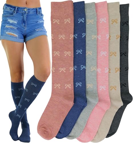 6 Pair Pack: Heathered