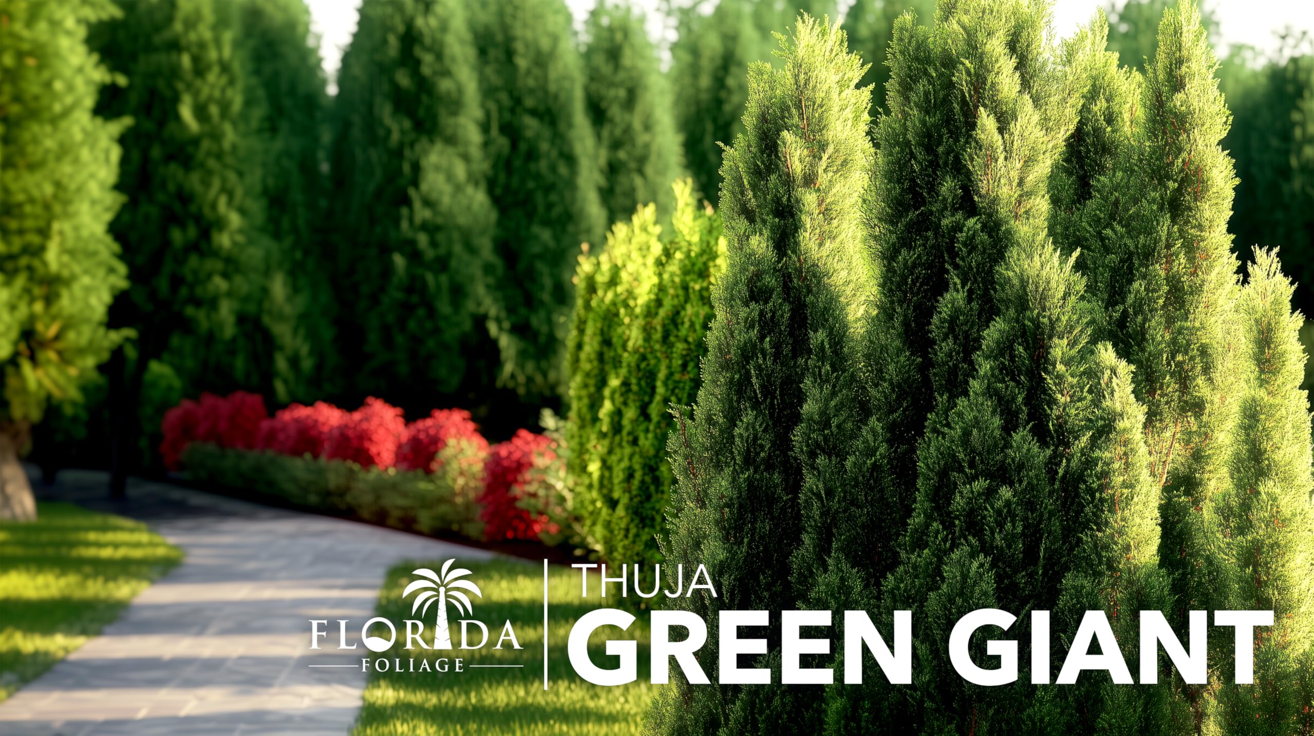 Thuja Green Giant Arborvitae - 30 Live Evergreen Trees (2