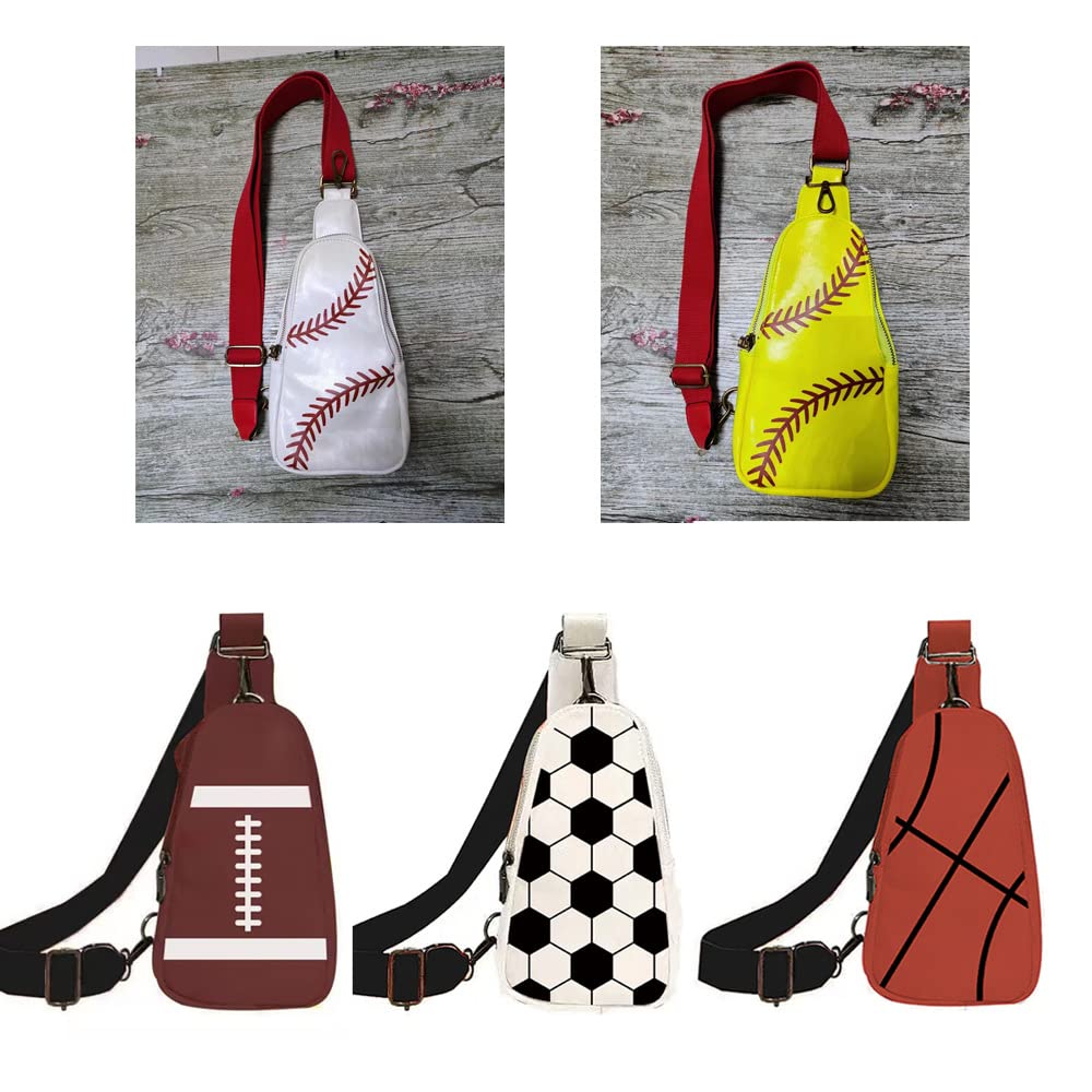 Grand Slam Home Run Crossbody Sports Purse - Lightweight Durable Handbag for Women, Baseball Game Essentials, Gym & Outdoor Activities