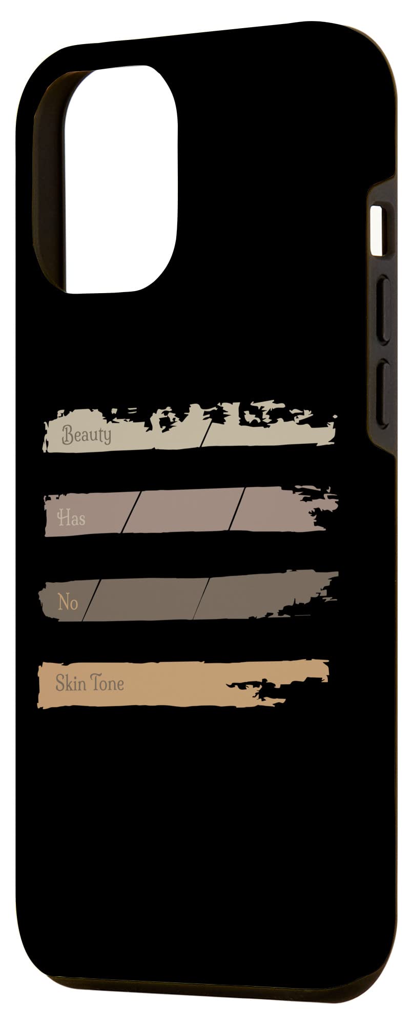 iPhone 12 Pro Max Case with Melanin Quote Slogan - Empowering Skin Tone Beauty - Perfect for Daily Use & Black History Month Celebration