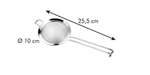 Tescoma Grandchef Strainer - 10 cm (0.2 Litre) - Premium Kitchen Colander for Pasta, Vegetables & Fruits - Perfect for Cooking, Baking & Food Prep