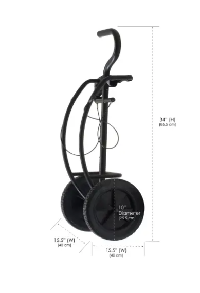 Earthlite Traveler Portable Massage Table Cart - Foldable & Lightweight for On-the-Go Therapists | Perfect for Home, Office & Mobile Massage Services