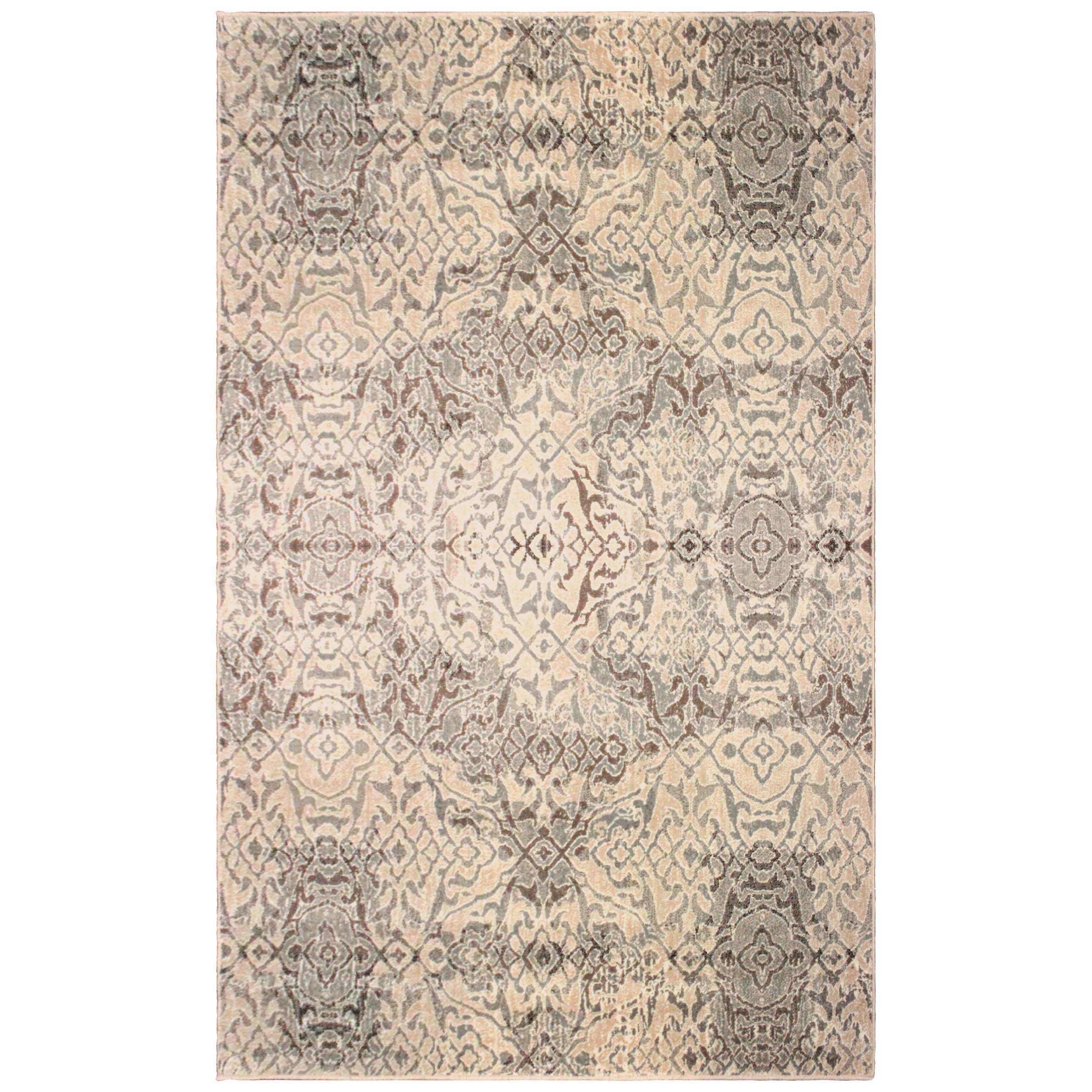 Premium Corbin Damask Traditional Indoor Area Rug - Soft & Durable Non-Slip Living Room Carpet for Home Decor | Perfect for Bedroom, Dining Room & Office