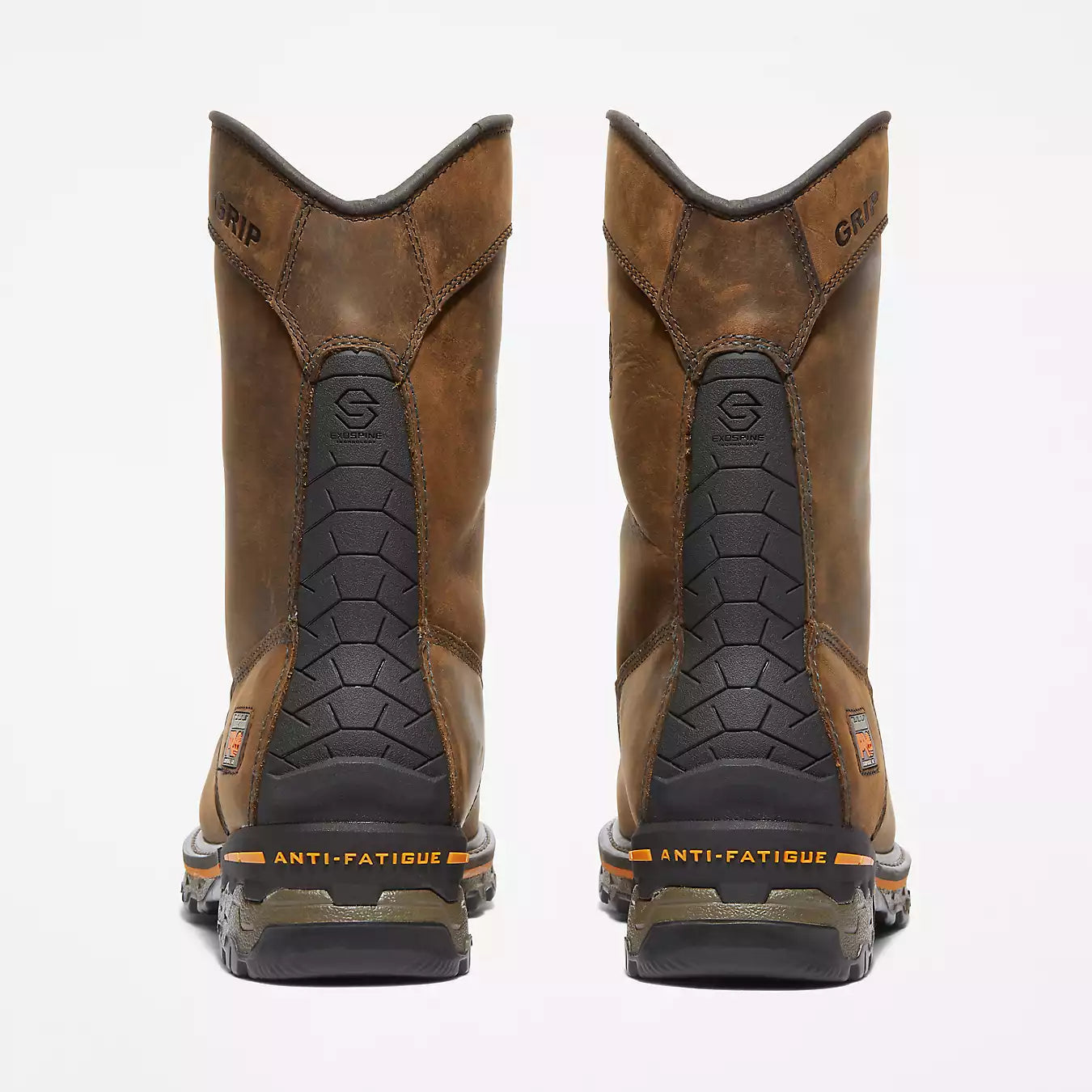 Timberland PRO Men's Boondock Pull-On Work Boots - Waterproof Steel Toe, Slip-Resistant for Construction & Outdoor Work (Perfect for Job Sites, Hiking & Heavy Duty Use)