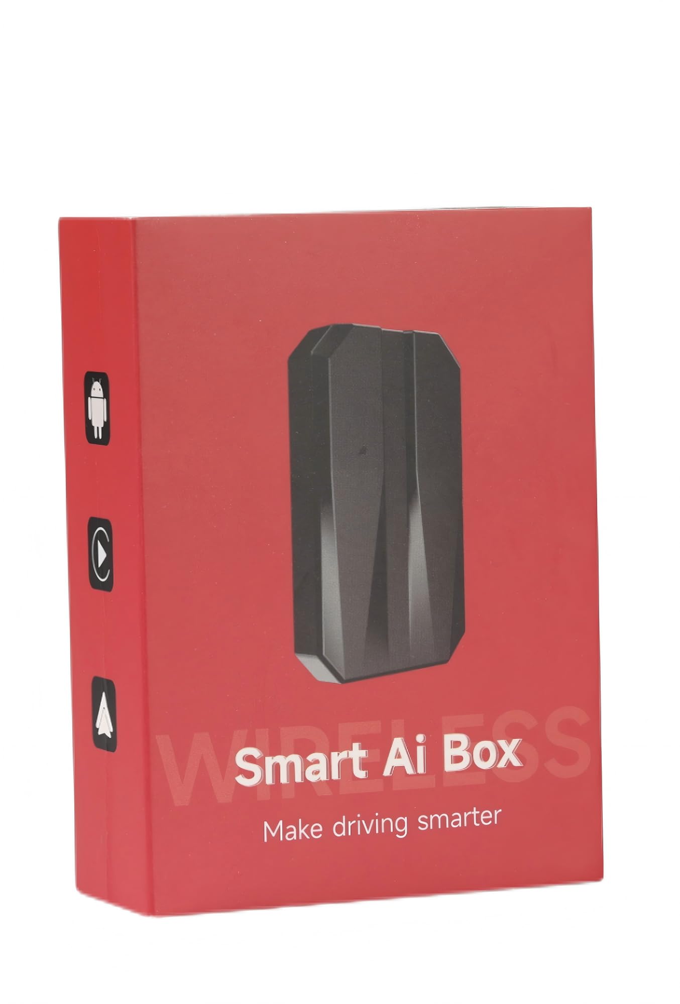 Wireless CarPlay AI Box - Convert Wired to Wireless CarPlay, Supports Netflix/YouTube/MirrorLink/App Download/TF Card, Compatible with Factory Wired CarPlay Cars - Perfect for Streaming & Navigation During Commutes & Road Trips