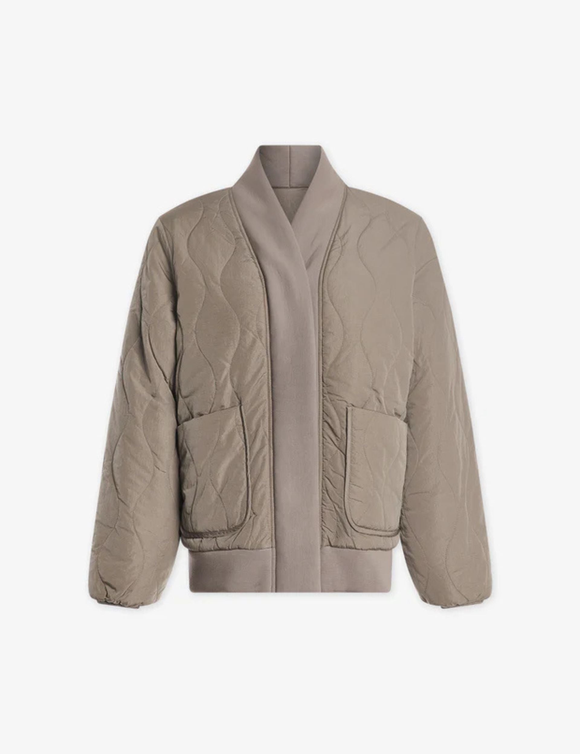 Joanna Reversible Jacket - Fungi/Coffee Quartz Color - Lightweight Waterproof Windbreaker for Women - Perfect for Hiking, Travel & Outdoor Adventures