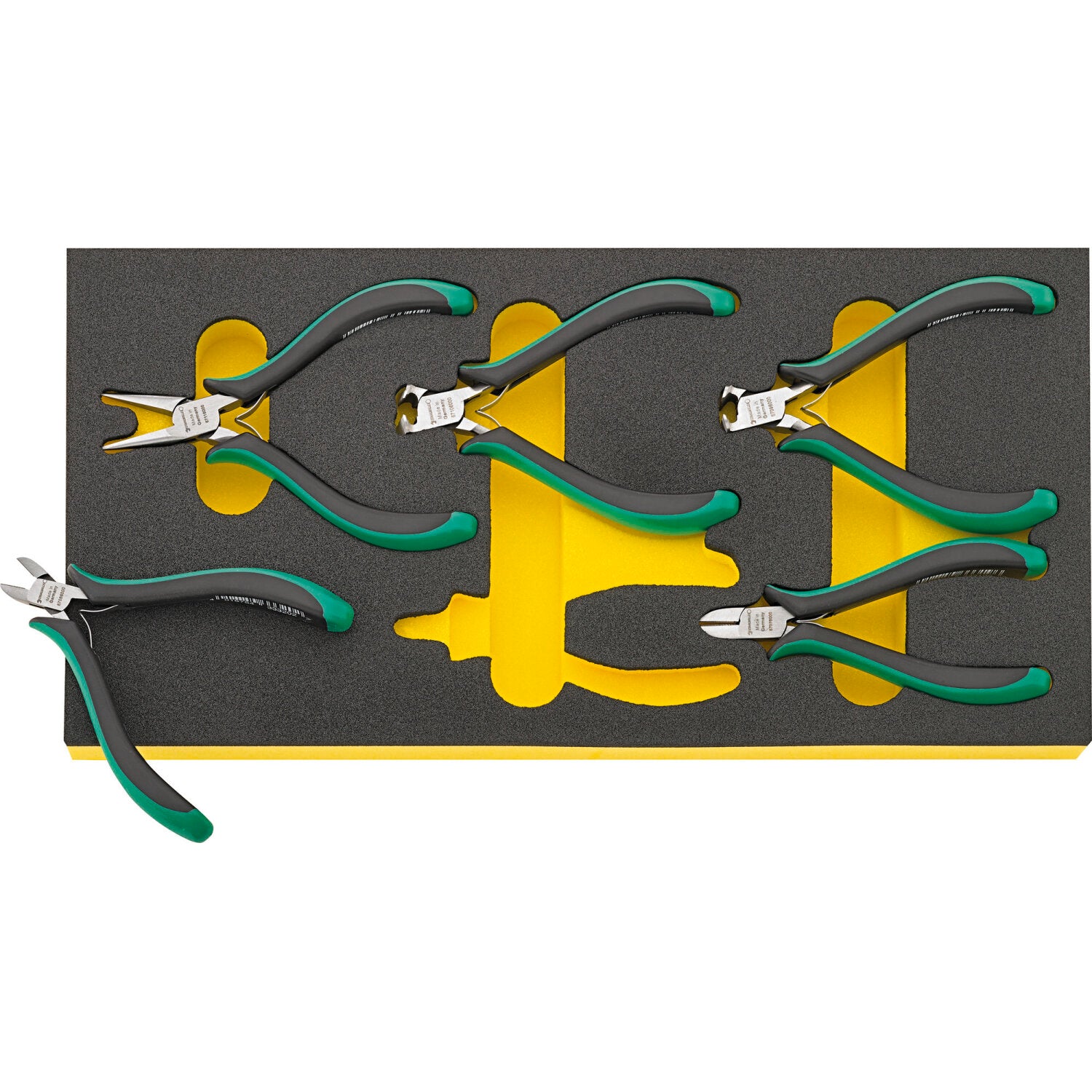 Stahlwille 96838798 Professional Electronic Pliers Set - Precision Tools for Electronics Repair, DIY Projects & Home Improvement