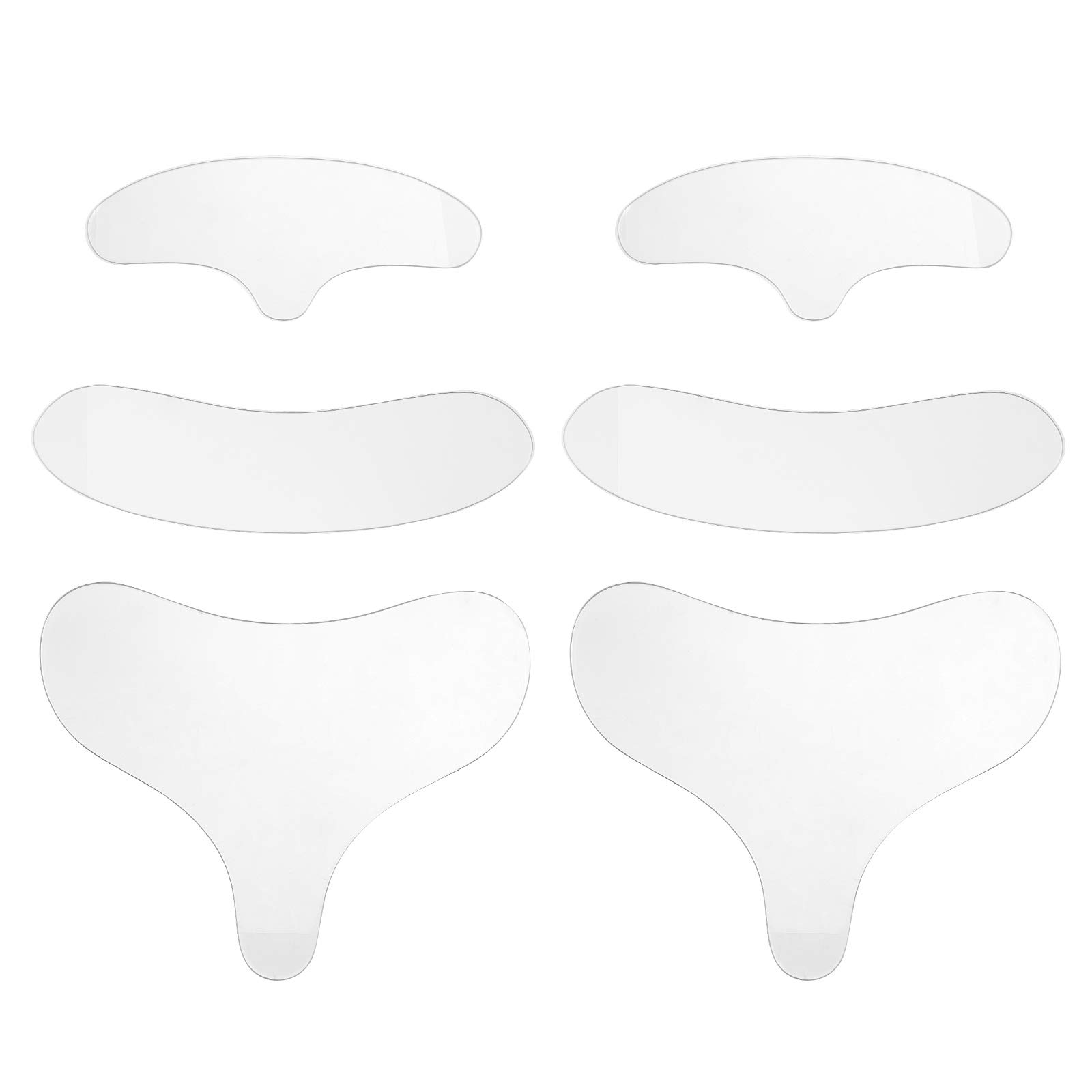 Anti-Wrinkle Silicone Facial Patches - Forehead, Neck & Chest Wrinkle Remover Pads for Smoothing Skin | At-Home Skincare Treatment for Fine Lines & Wrinkles | Perfect for Nighttime Use, Travel & Daily Skin Care Routine