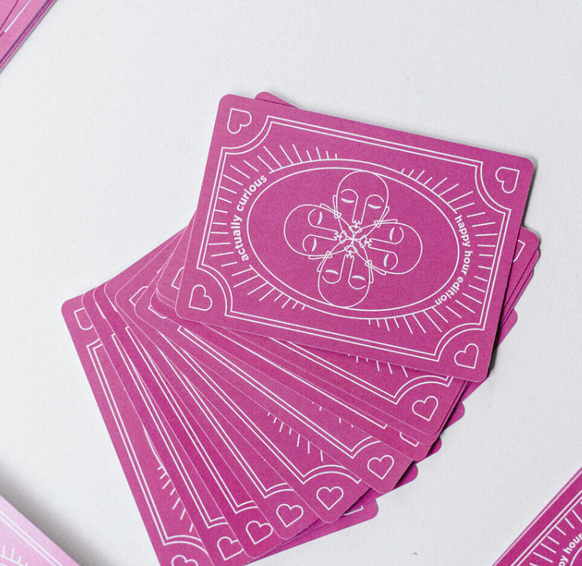 Actually Curious Card Decks - Meaningful Conversation Starters for Couples, Friends & Family - Perfect for Date Nights, Game Nights & Icebreaker Activities