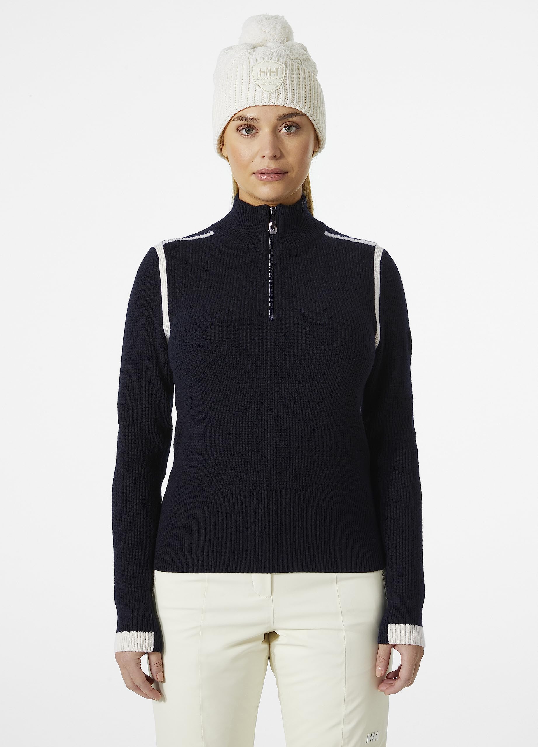 Helly Hansen Women's Edge Knitted Sweater - Soft Warm Pullover for Outdoor Activities, Hiking & Casual Wear