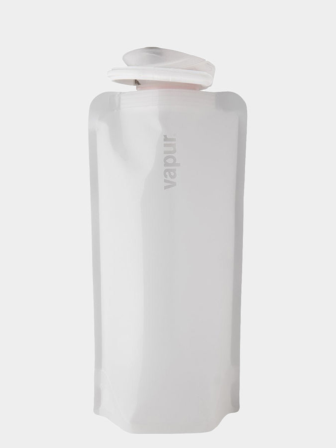 Vapur 0.7L Wide Mouth Collapsible Water Bottle - BPA Free, Leak Proof & Reusable for Hiking, Camping, Travel & Outdoor Activities