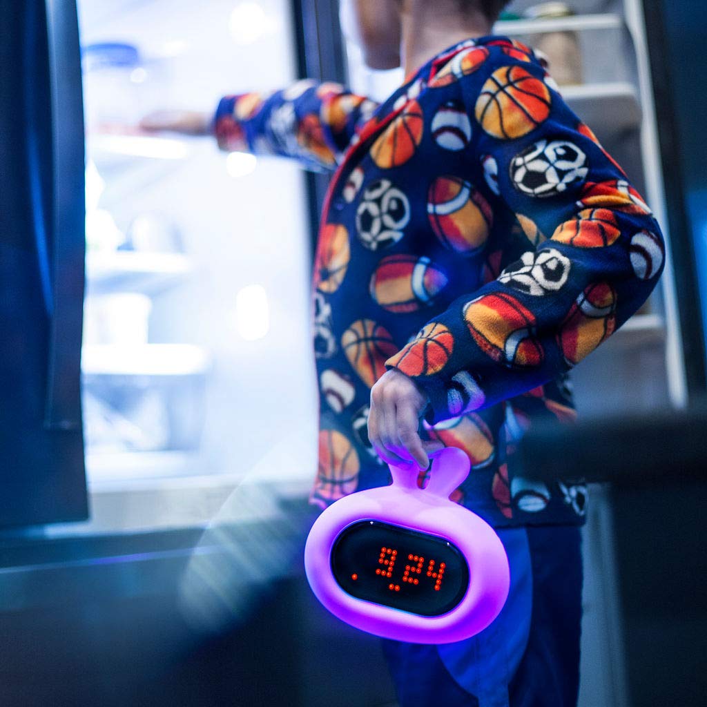 Lumipets Bear Night Light with Alarm Clock - Sleep Training & Sound Machine for Kids, Sunrise Wake-Up, Dual Alarms, White Noise & Radio - Perfect for Heavy Sleepers, Bedrooms, Children's Sleep Aid - Ideal Gift for Birthdays & Holidays (Home, Nursery, Dorm Room)