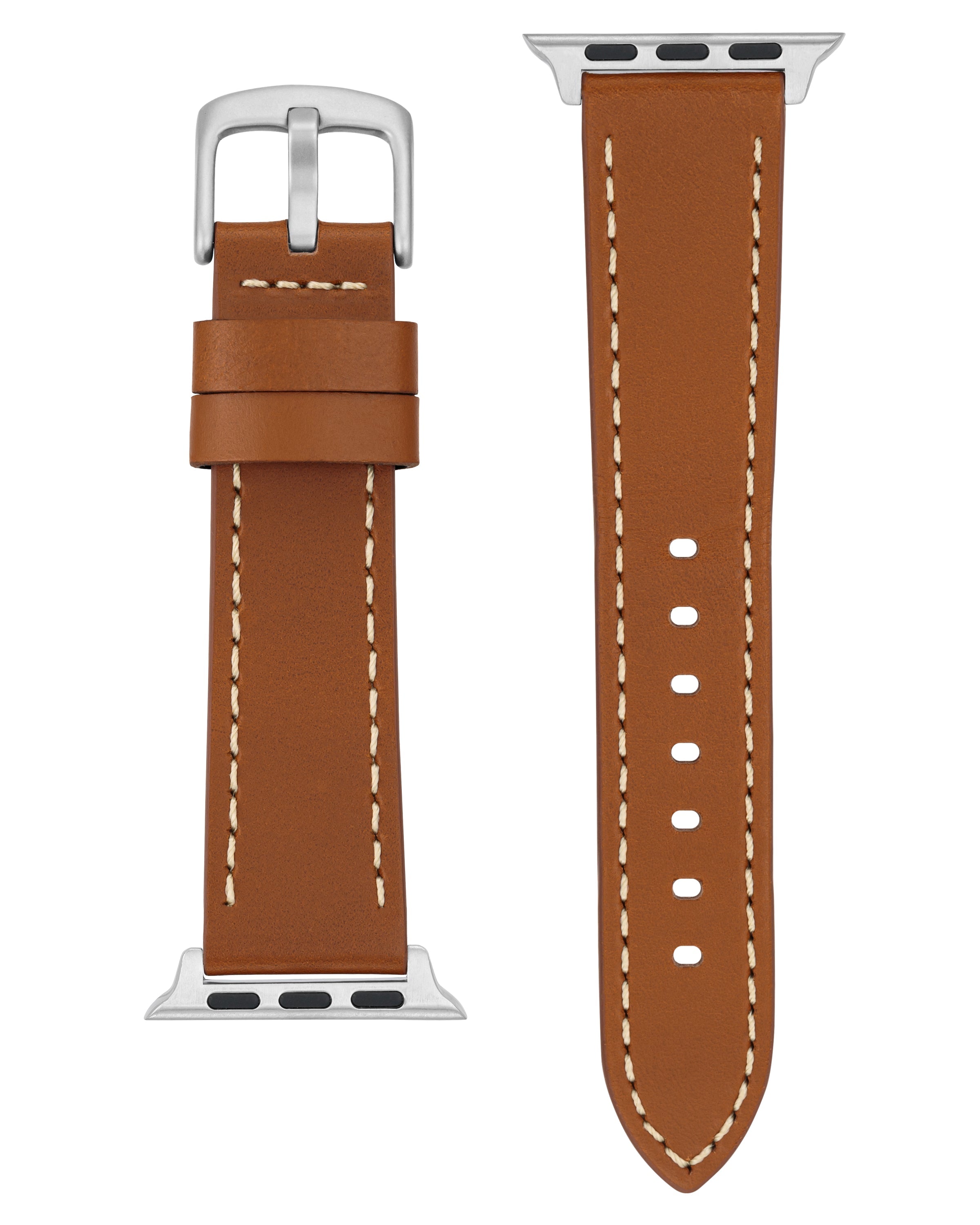 Genuine Italian Leather Band for Apple Watch - Premium Replacement Strap Compatible with All Apple Watch Models - Perfect for Business, Casual & Formal Wear