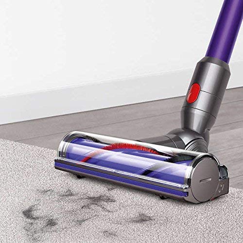Dyson V8 Animal+ Cordless Stick Vacuum Cleaner - Powerful Suction for Pet Hair & Allergies | Purple (Renewed) | Ideal for Hard Floors, Carpets & Stairs Cleaning