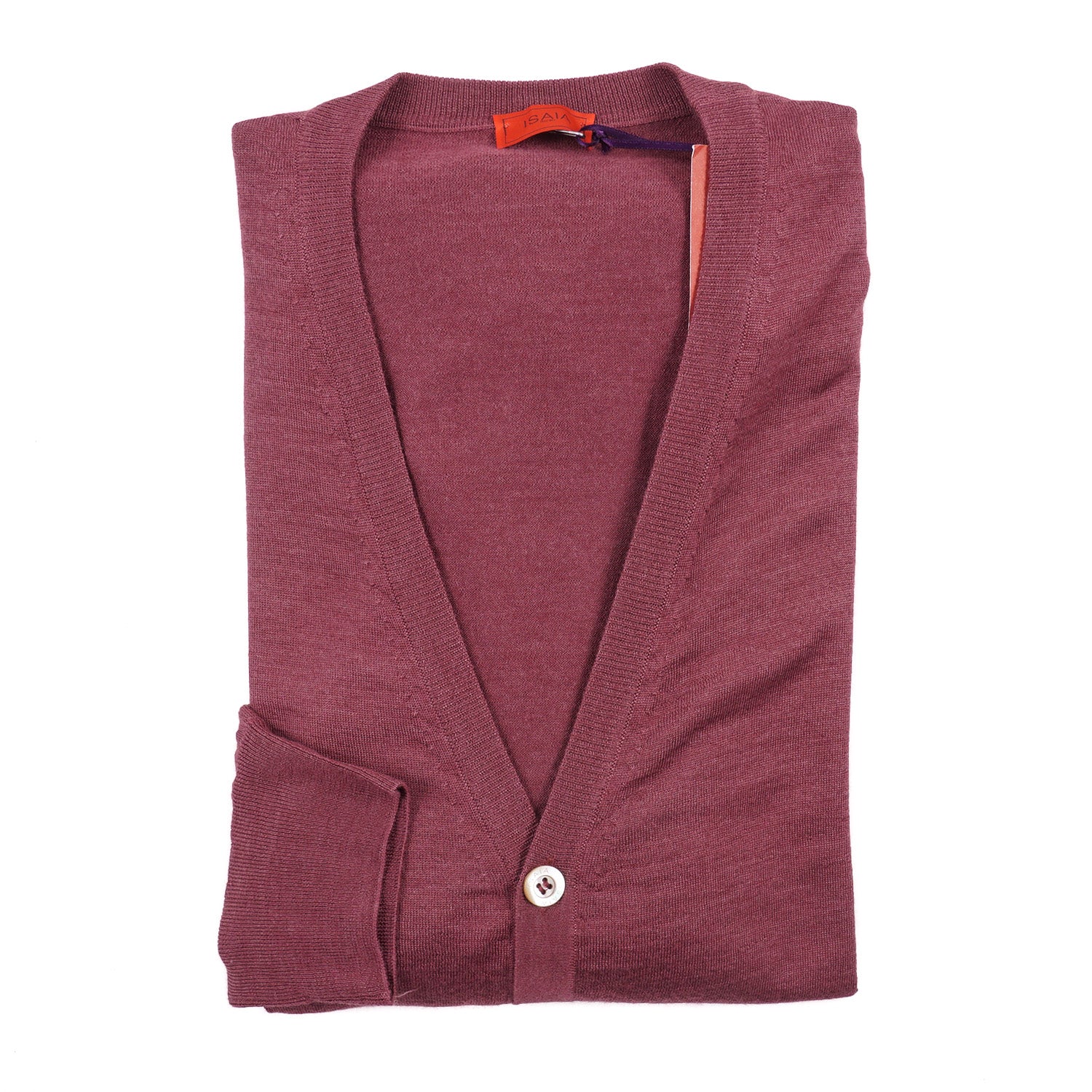 Premium Isaia Superfine Cashmere & Silk Blend Cardigan Sweater for Men - Luxury Lightweight Knitwear for Business, Travel & Special Occasions