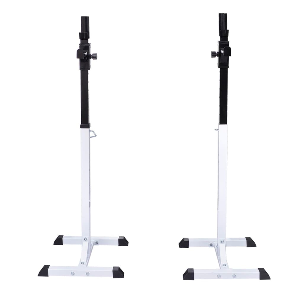 Heavy Duty Squat Rack with Barbell Set - Power Cage for Home Gym Strength Training | Perfect for Weightlifting, CrossFit & Powerlifting Workouts