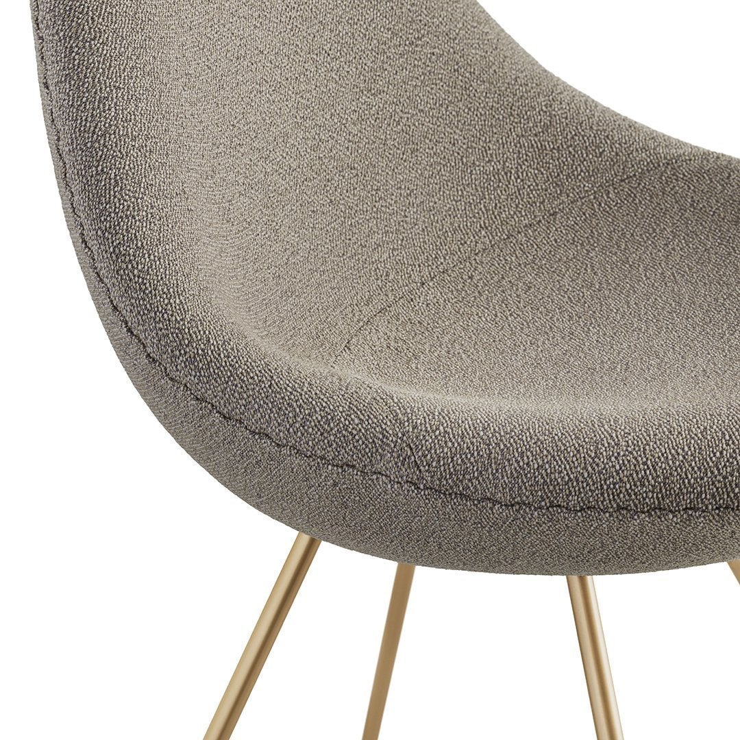 Drop Chair Fully Upholstered - Modern Accent Chair for Living Room, Bedroom & Office - Comfortable Lounge Seating with Stylish Design
