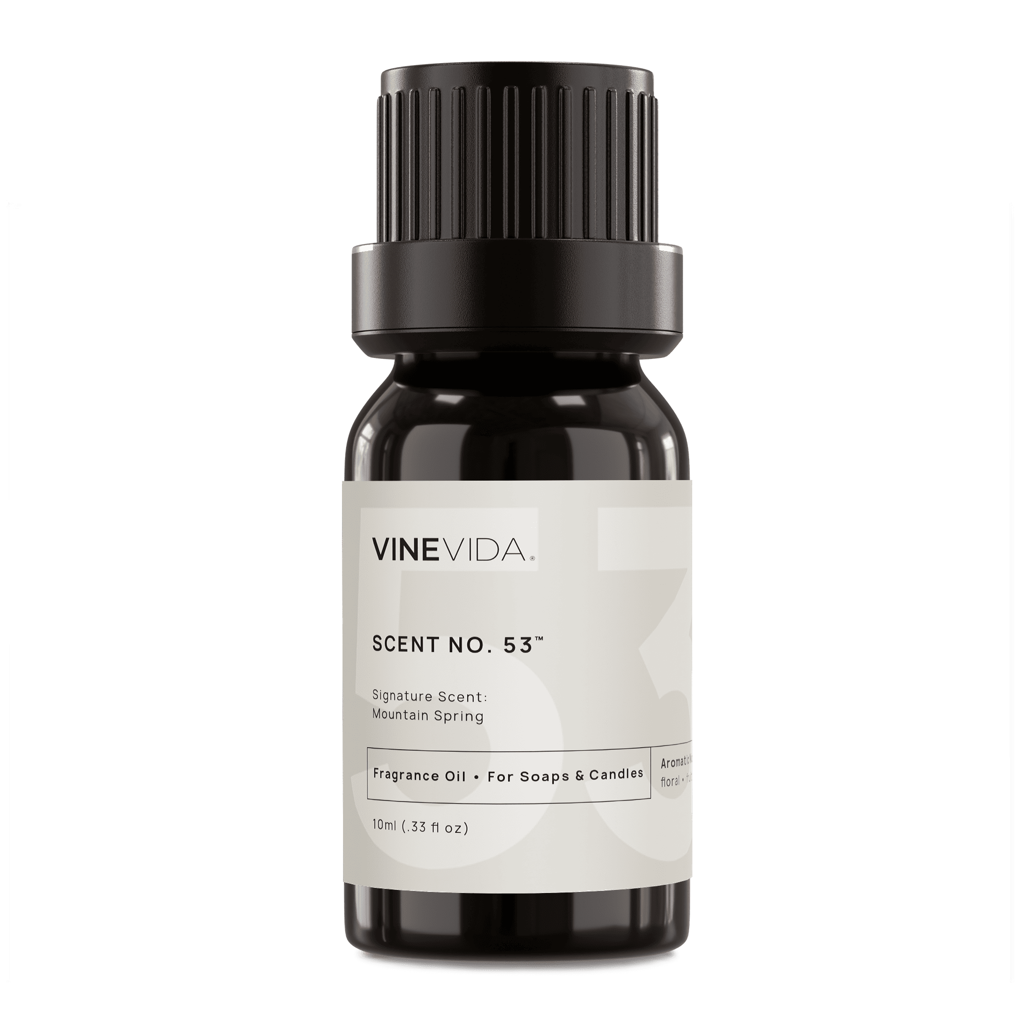 NO. 53 Fragrance Oil for Soaps & Candles - Mountain Spring Scent | Essential Oil for DIY Bath & Body Products, Home Fragrance, Aromatherapy | Fresh Outdoor-Inspired Scent for Relaxation & Stress Relief