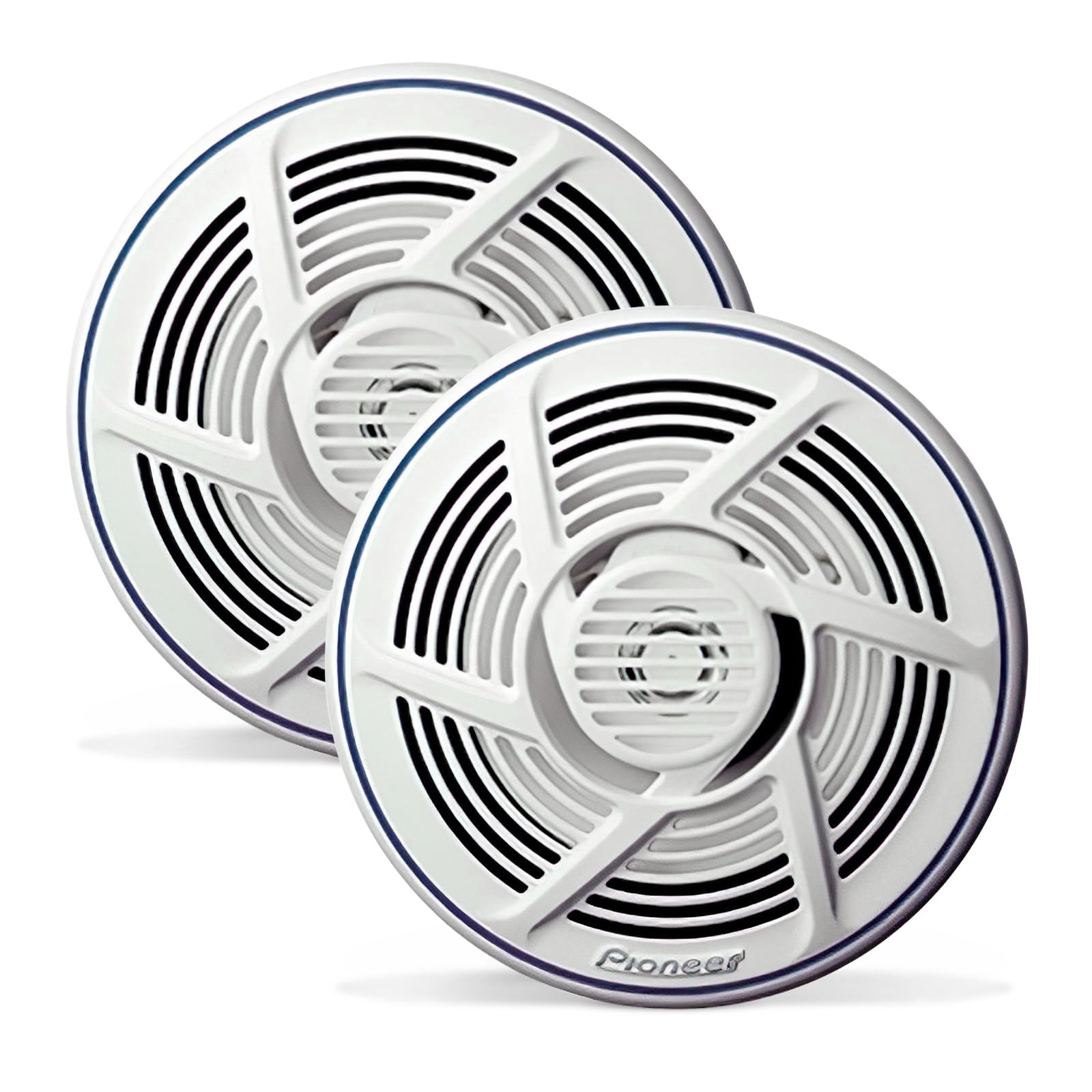 Pioneer TS-MR1640 6.5-Inch 2-Way Marine Speakers - Waterproof, Gold Color, 150W Power for Boats, Yachts & Outdoor Use - Perfect for Marine Audio Systems & Water Sports