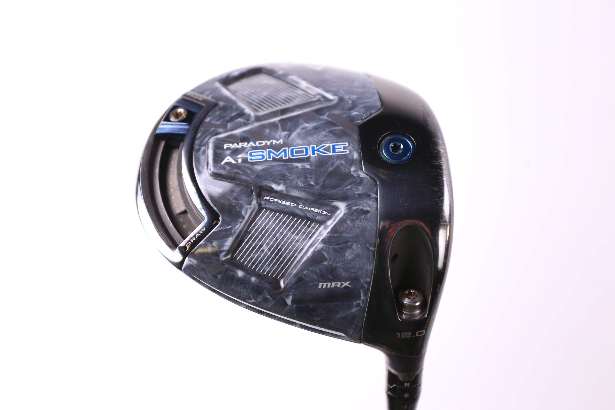Used Callaway Paradym Ai Smoke MAX Driver 12° Senior Flex Aldila Ascent RH - Premium Golf Club for Seniors | Perfect for High Launch & Forgiveness on the Course