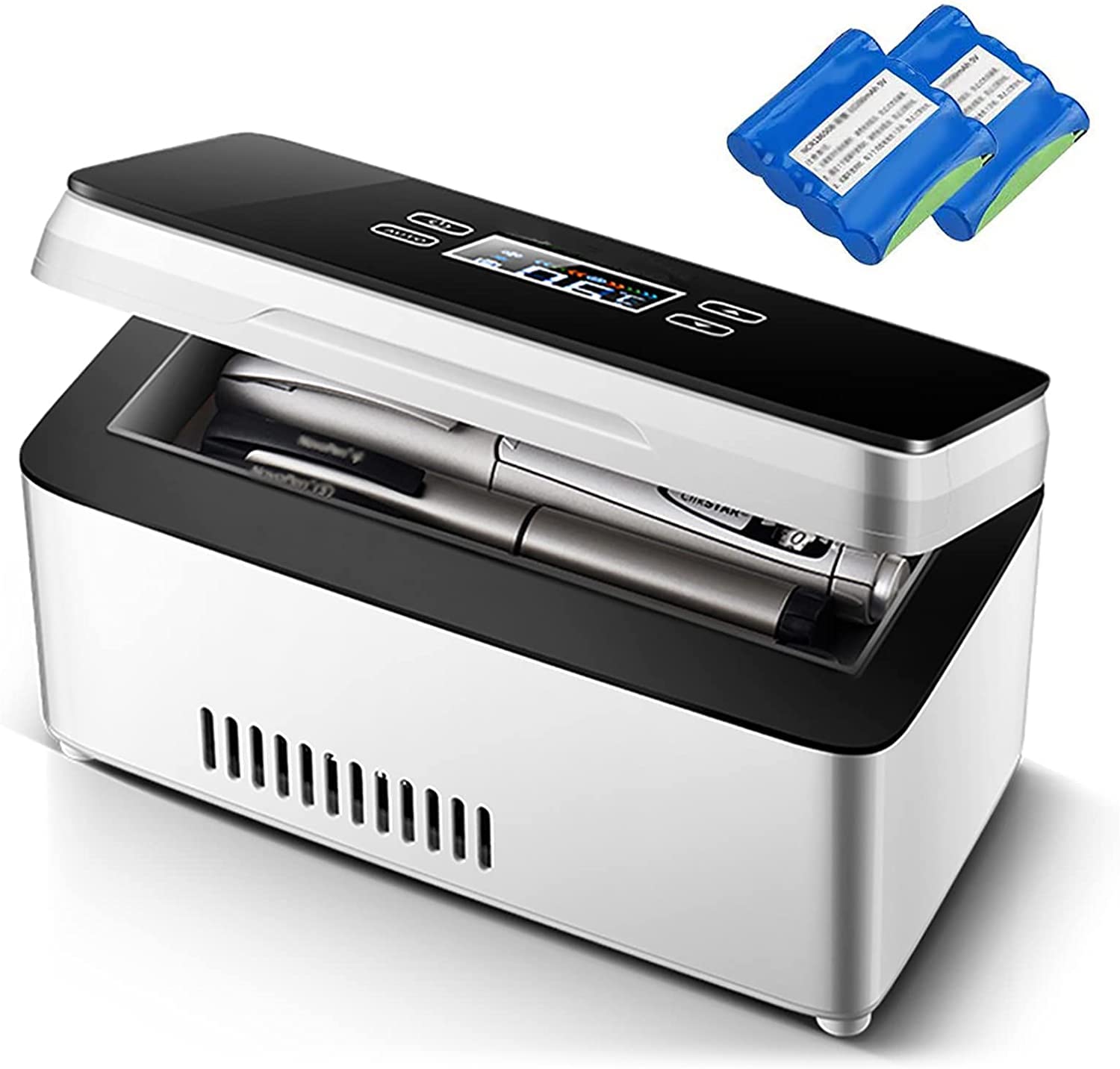 SKPS Portable Mini Fridge for Medicine & Insulin Storage - Travel, Home & Car Cooler Box for Medication Refrigeration (Battery-Free) | Perfect for Diabetics, Vaccines & Temperature-Sensitive Medications